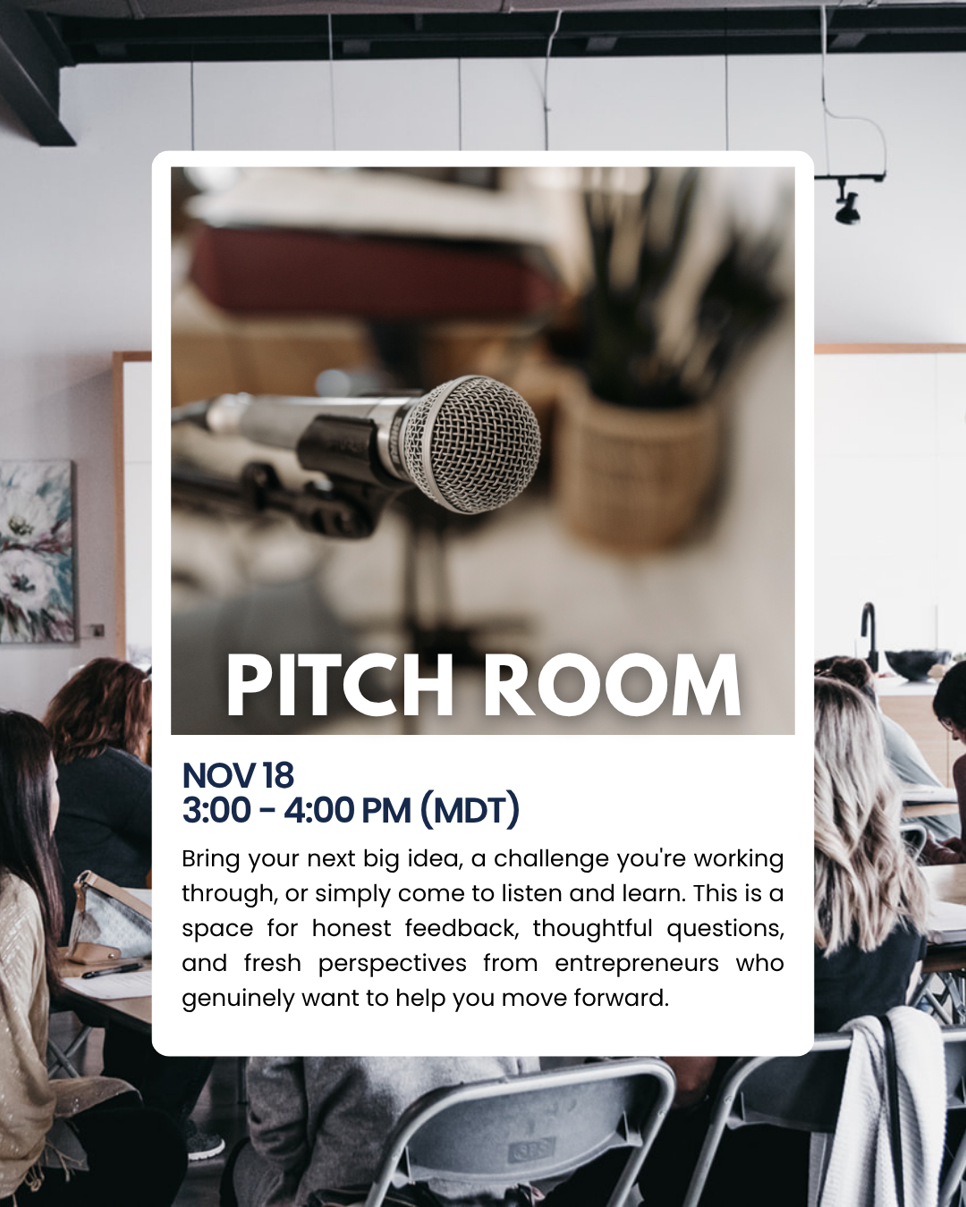 November Pitch Room