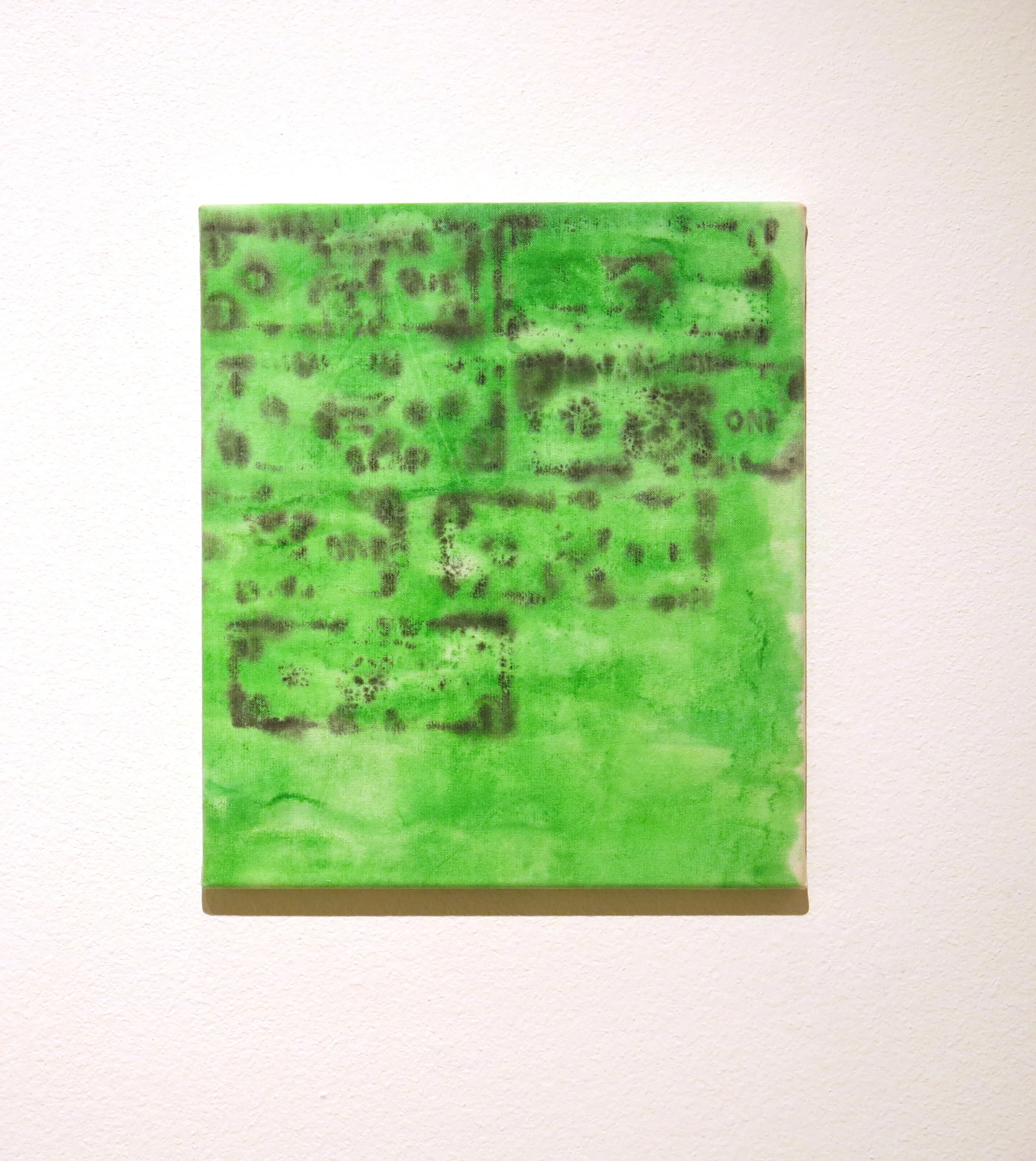 Ash Ferlito, Money is Sad Shit, oil on canvas, 2016. (Image courtesy the artist and the Marjorie Barrick Museum)