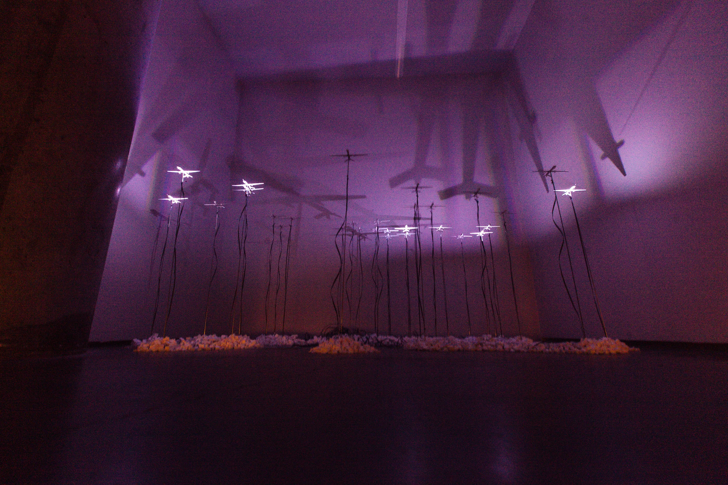 View of Joseph DeLappe and Pete Froslie installation, 30 of 424 – Mir Ali, 2015-16. (Photo Krystal Ramirez)