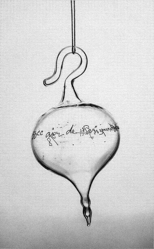 Dan Fischer, Marcel Duchamp, Air de Paris III , 2016, graphite on paper, at Derek Eller Gallery. Courtesy the artist and Derek Eller Gallery.