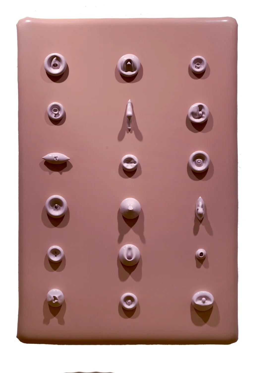 Bauder | A Study of Navels | mixed media