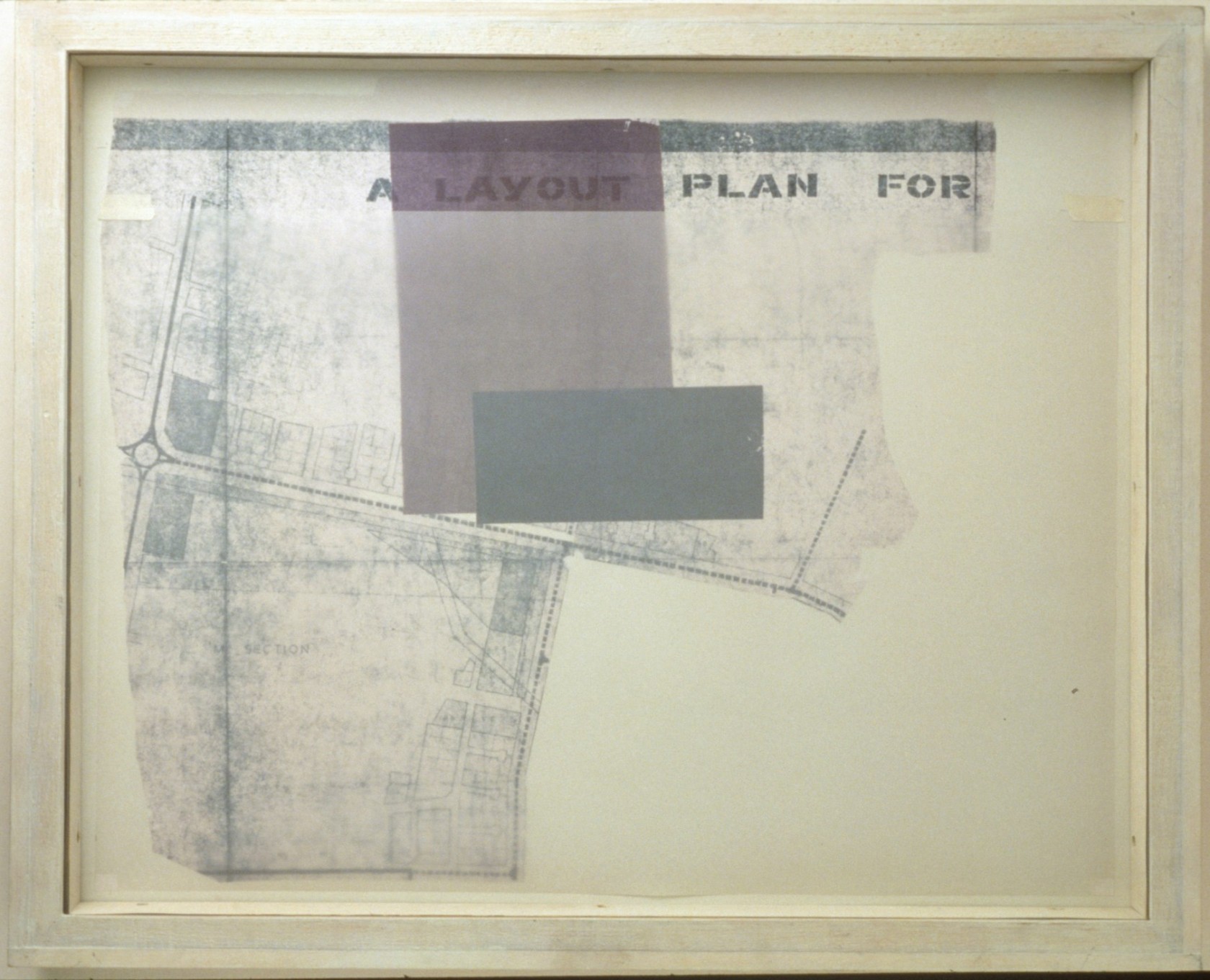 Daniel Habegger | M-Section | mixed media |1990| Deutsche Bank, Frankfurt