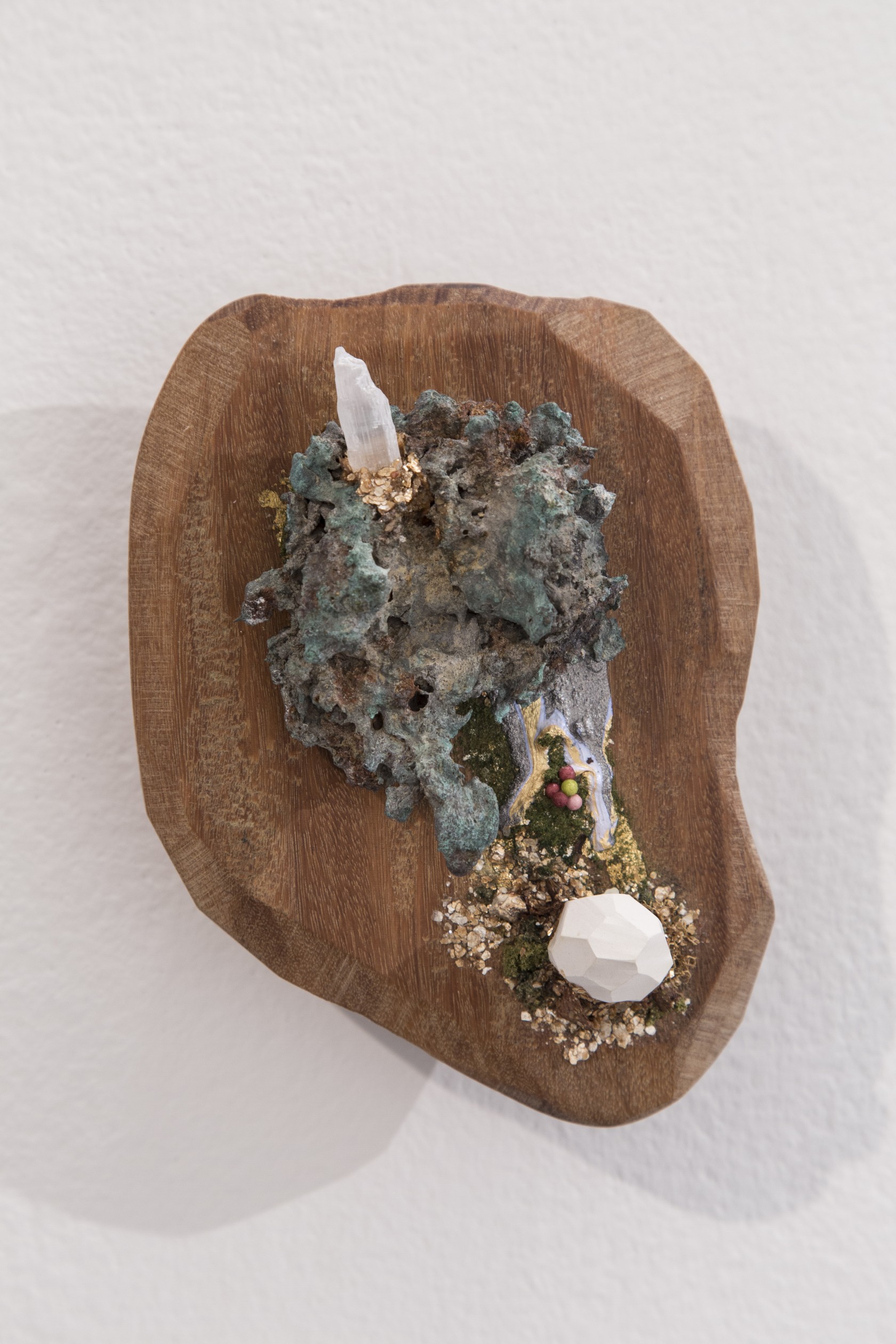 Slentz | Home Means | metal slag, ceramic, mixed media