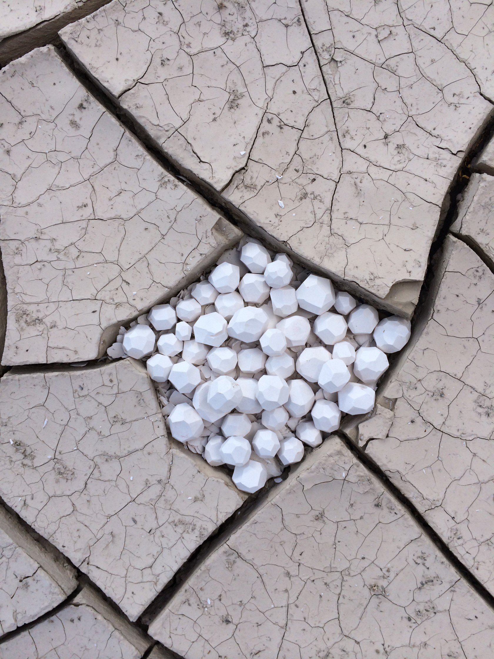 Slentz | Desert Mud Geode | earth, ceramic