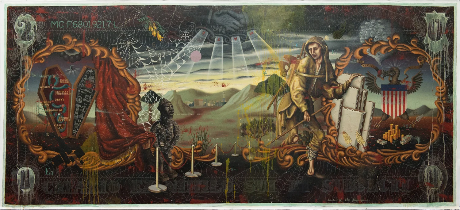 Couper |Limbo of the Journeyman | oil on loose canvas