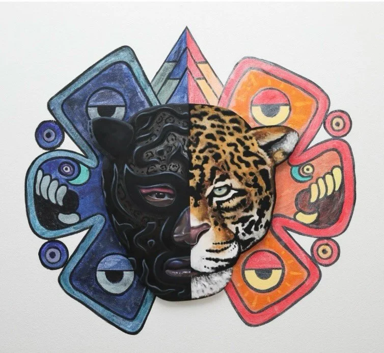 &ldquo;For some painters the rectangular canvas is a useful constraint. Cosmic Chicano suggests that this is not the case for Martinez, who got stronger once he discovered he could move away from it.&rdquo; D.K. Sole wrote about Brian Martinez&rsquo;