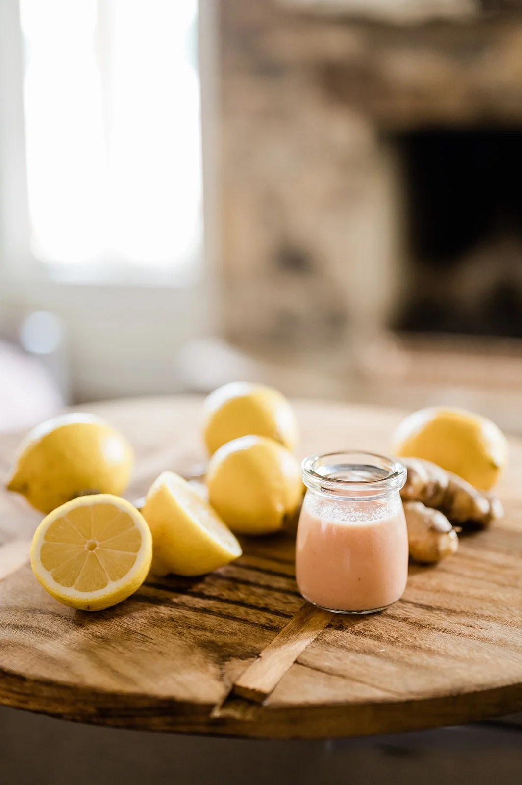 Gut Health Ginger Lemon Tonic — The Happy Place