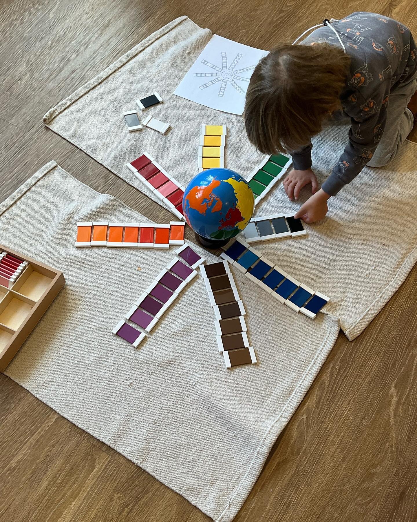 Working with our beautiful Montessori materials.  #montessori #bethlehem #bethlehempa #lehighvalley #figbethlehem #igbethlehem
