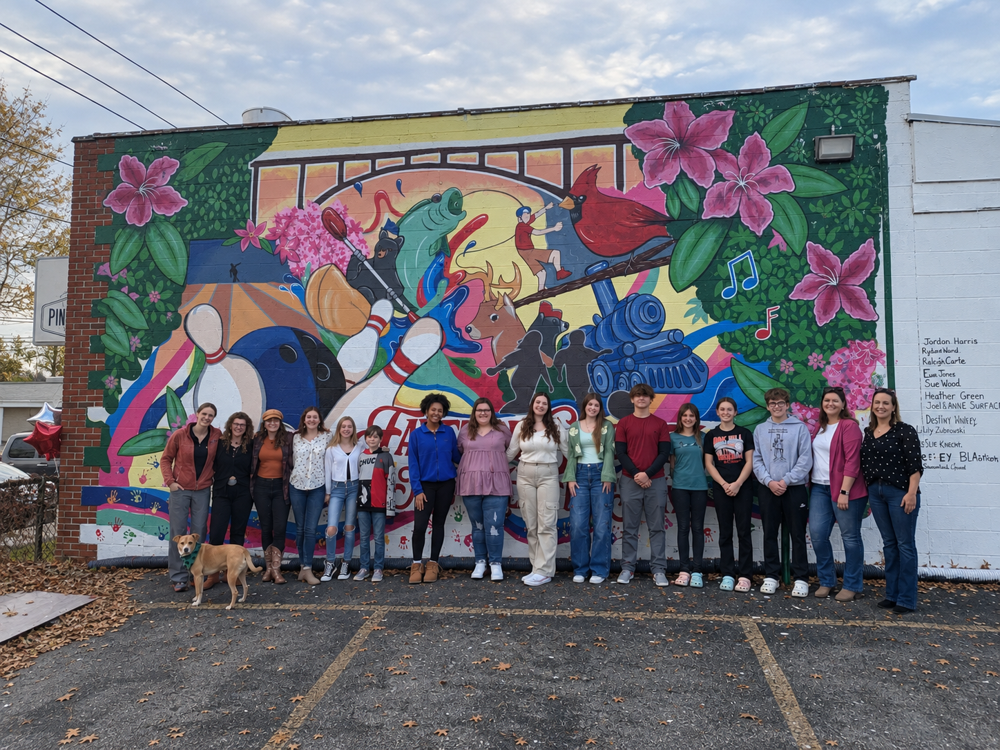 FAYETTEVILLE TEEN-LED MURAL