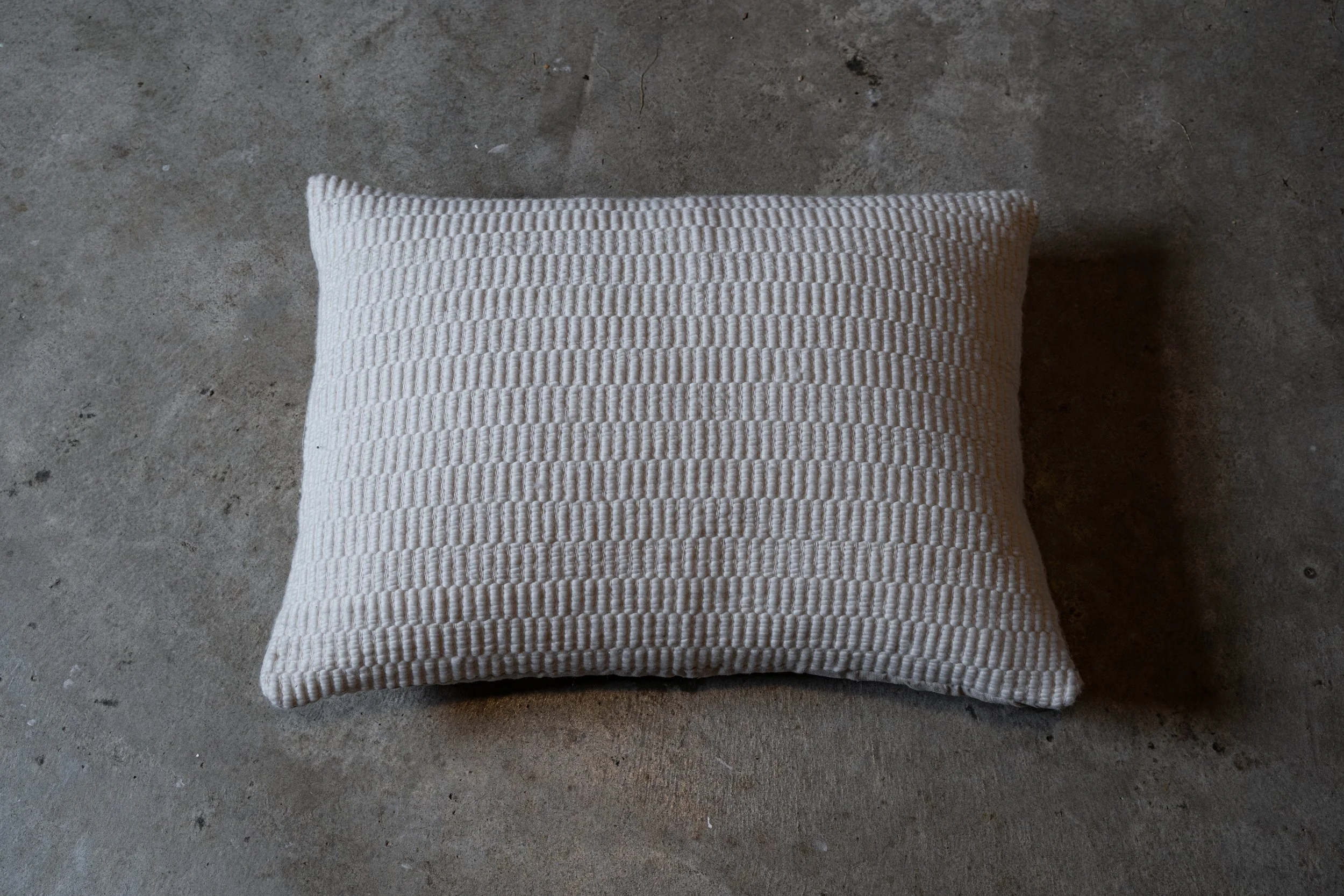 MS Greige Merino Wool Pillow White_1.jpg