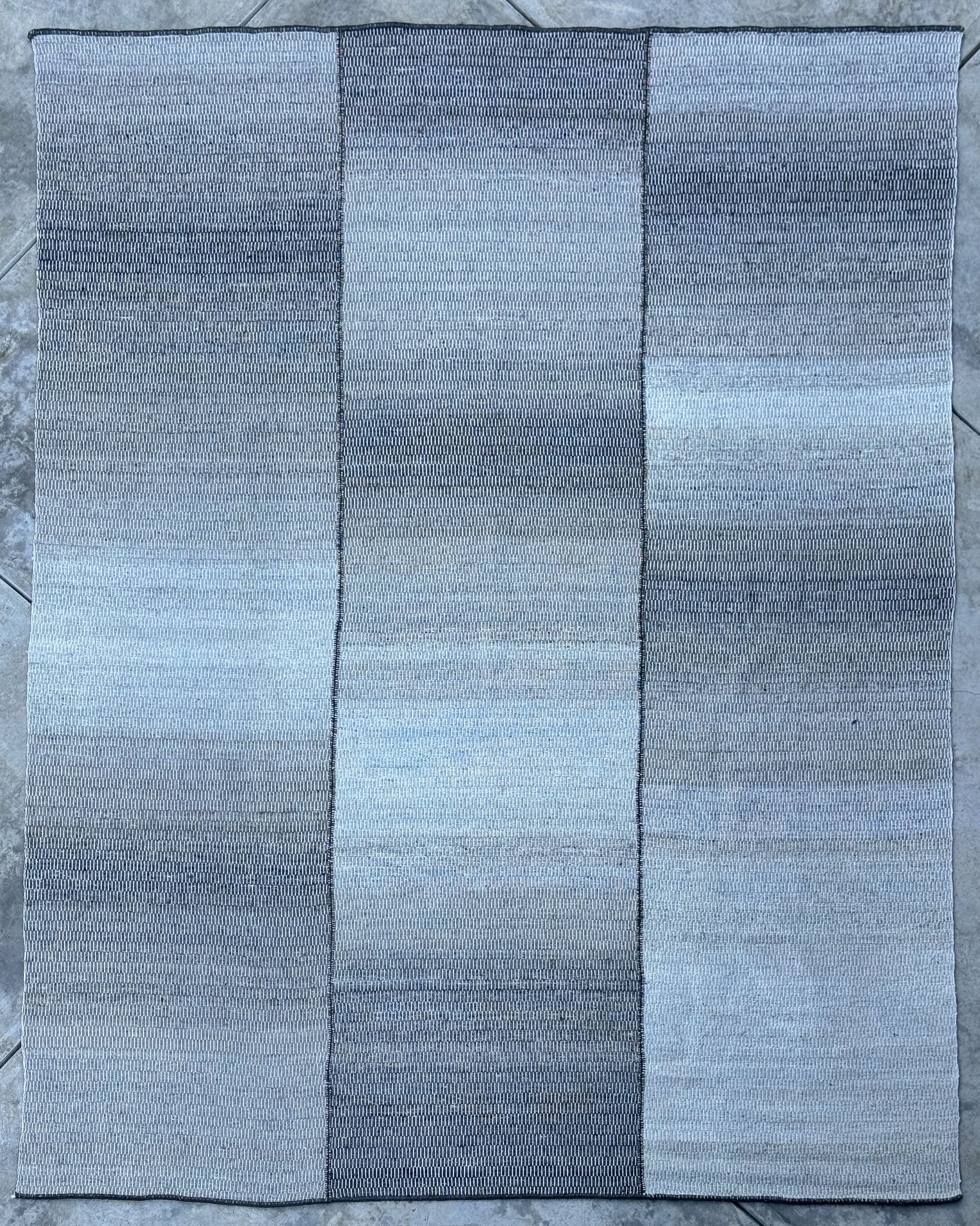 Compound Weave Rug | Degrade Effect, 3 panels