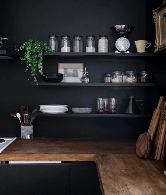 Open Shelves