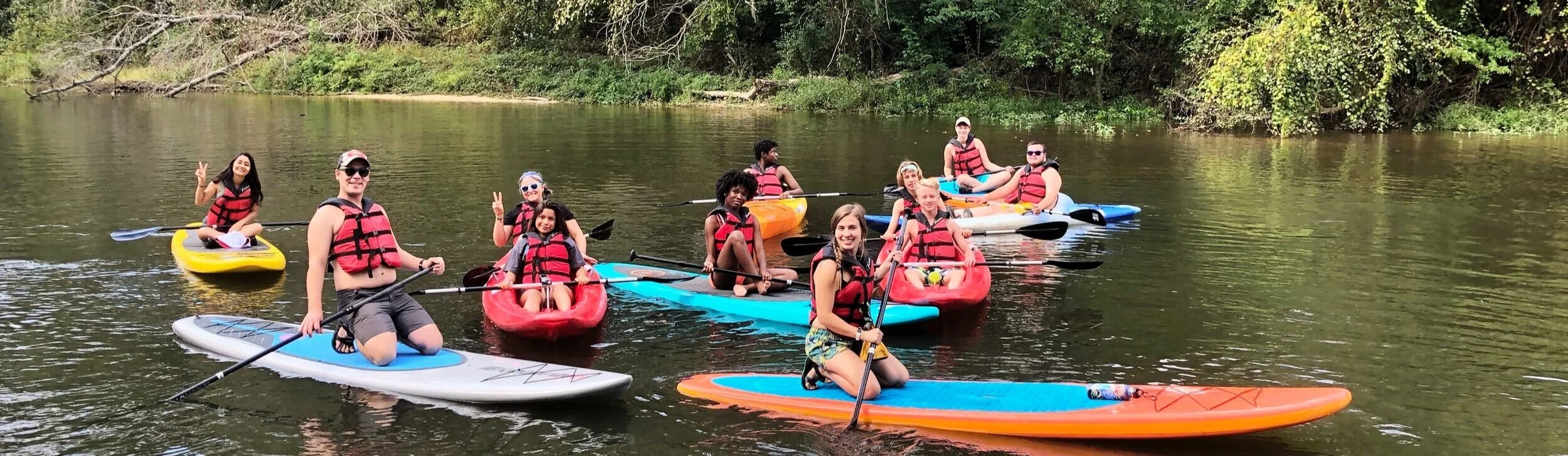 Kayak, Canoe, SUP Rentals at The Chimes Covington on the Bogue Falaya