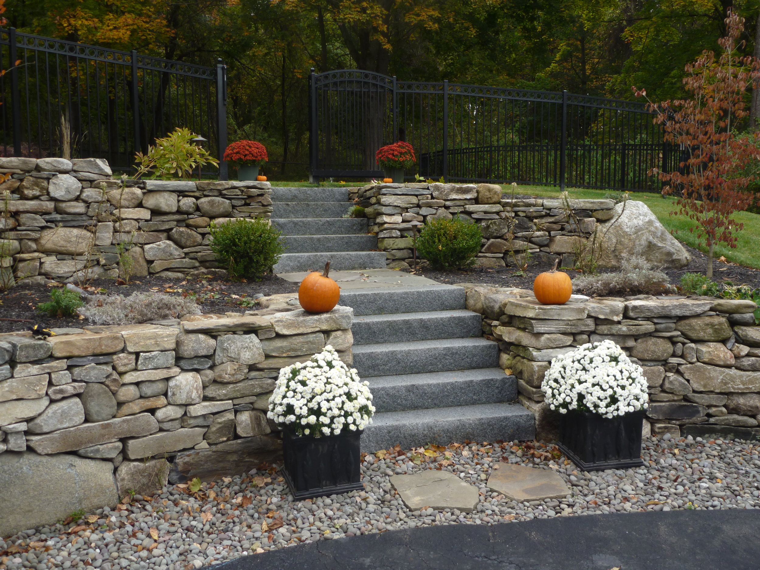 NE Field Stone Wall with Woodbury Granite Steps.JPG