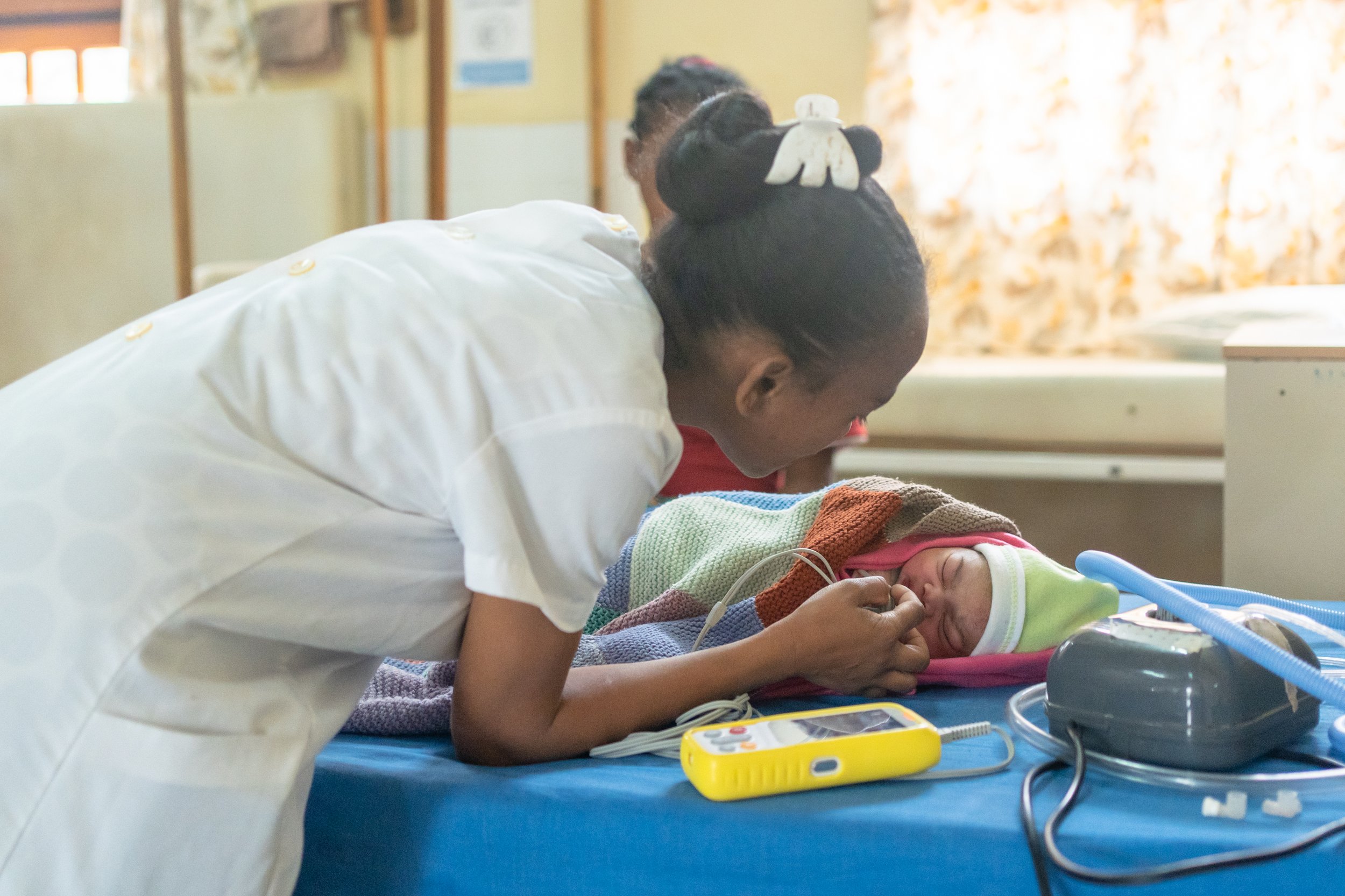  We care for many seriously ill babies, needing resuscitation, antibiotics and other specialised treatment. 