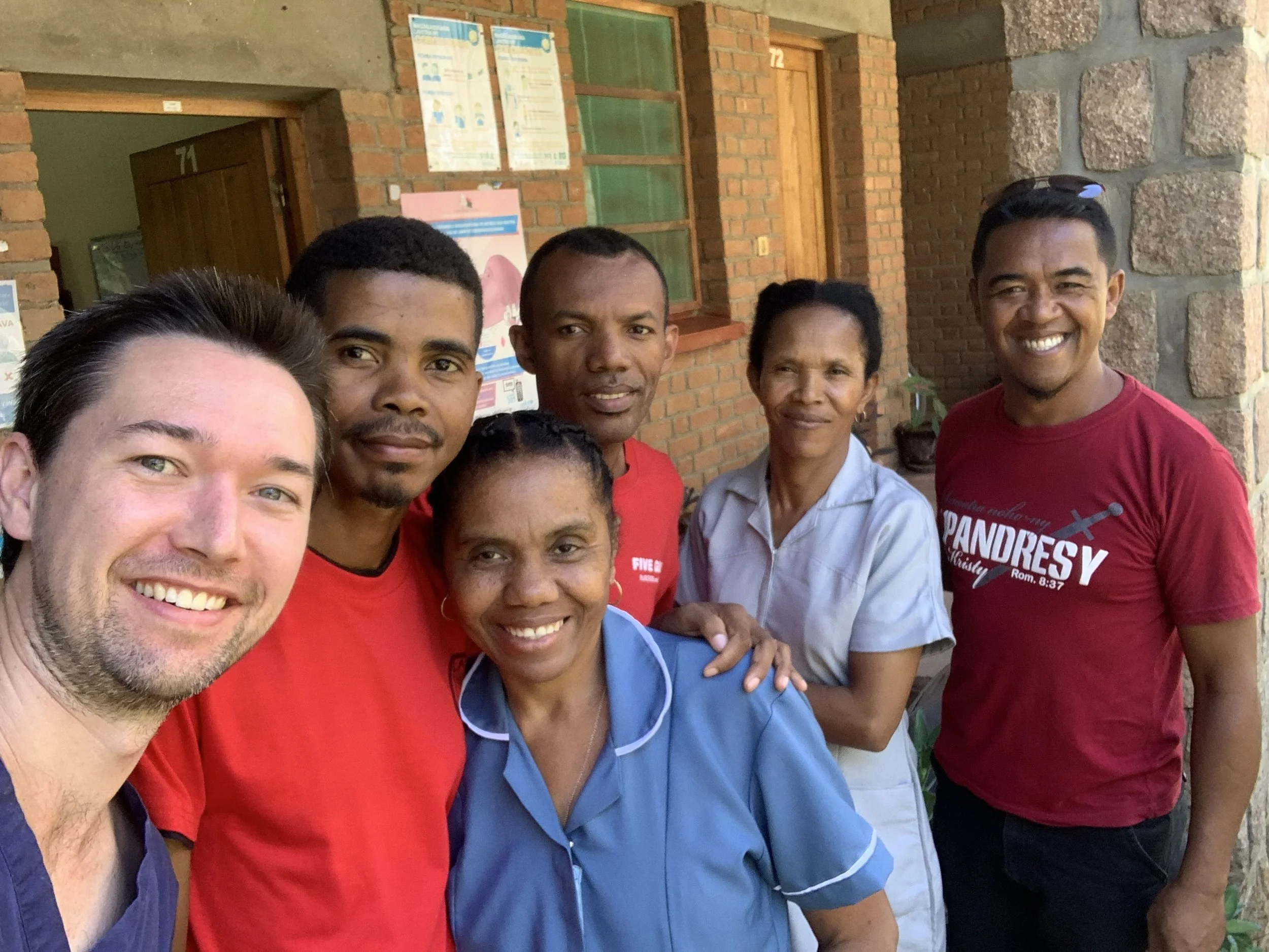 A Community Health team visit to Manja
