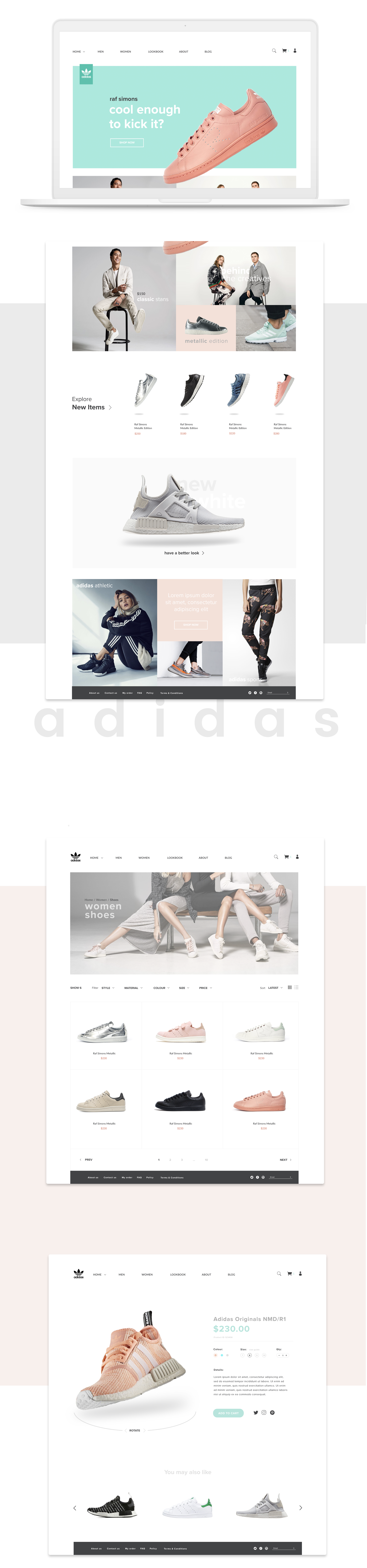 adidas main website