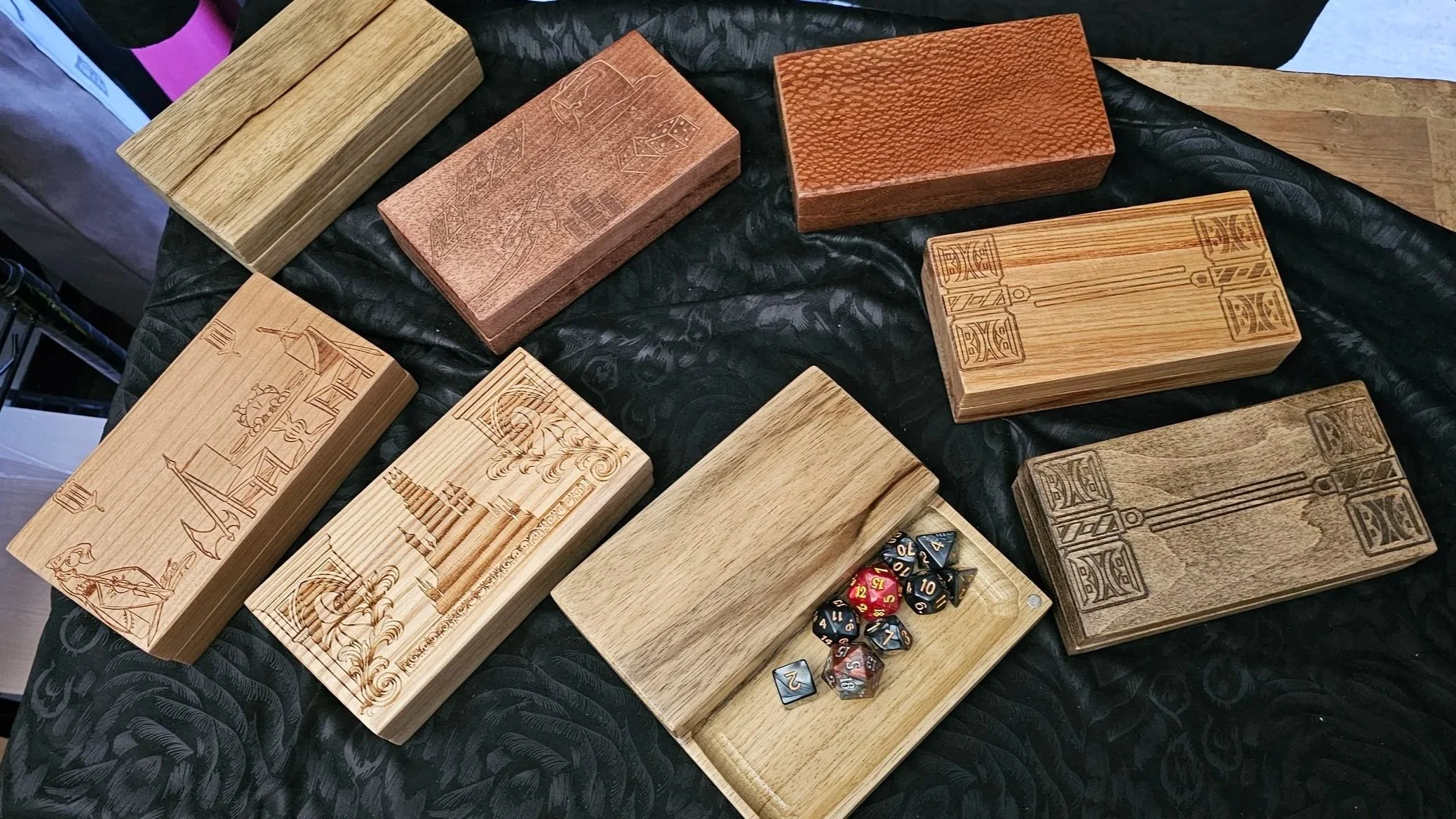 The Ever Prep Hardwood Dice Box
