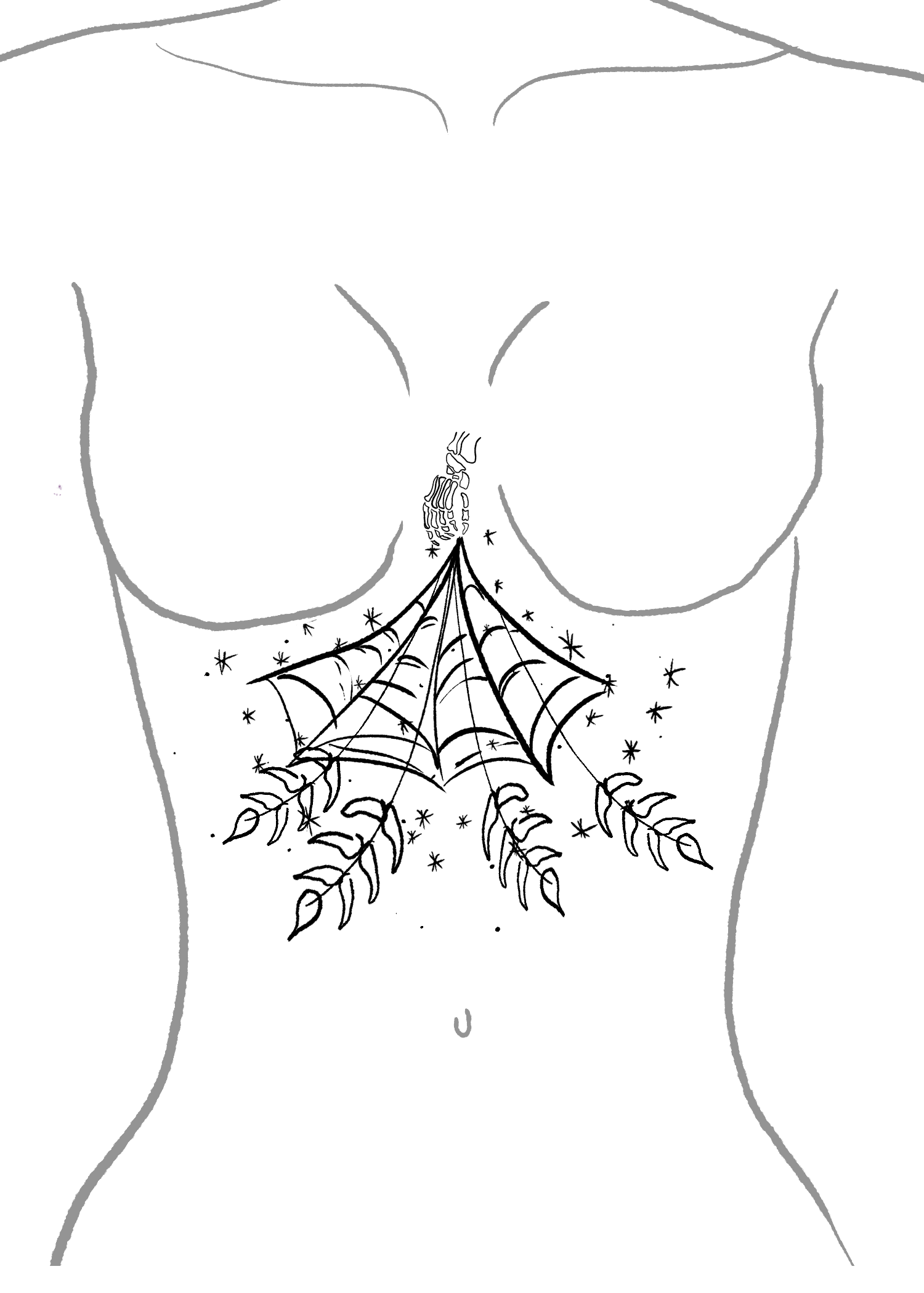 Share more than 76 sternum tattoo drawings latest - in.eteachers