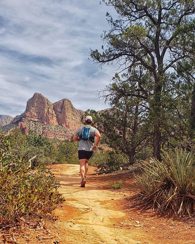 It's finally warming up in #Sedona and the Rattlers are out...enjoy the trails!!!! #trailrunning