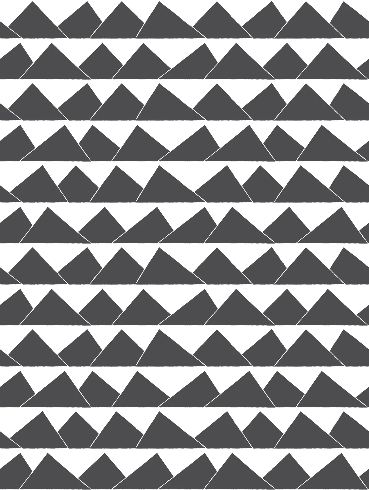 Charcoal, Black, Gray, Peaks, Mountain, Wallpaper, Children’s, Kids