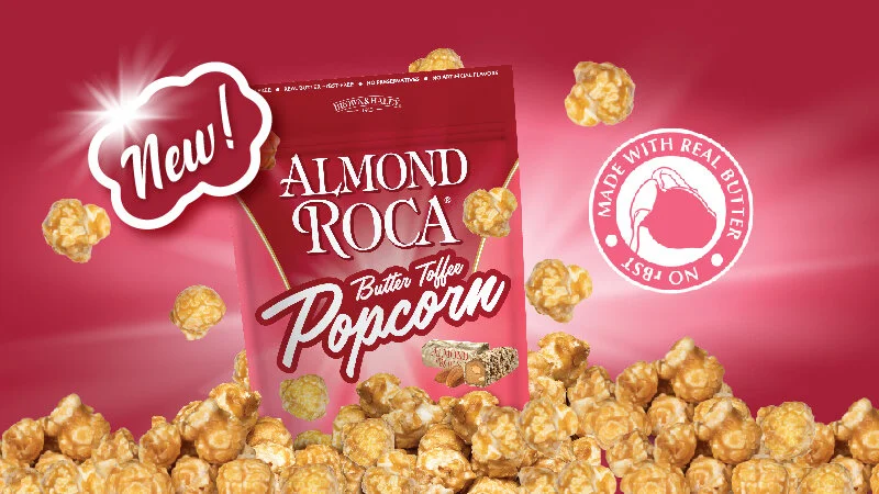 New ALMOND ROCA® Popcorn. Click here for details.