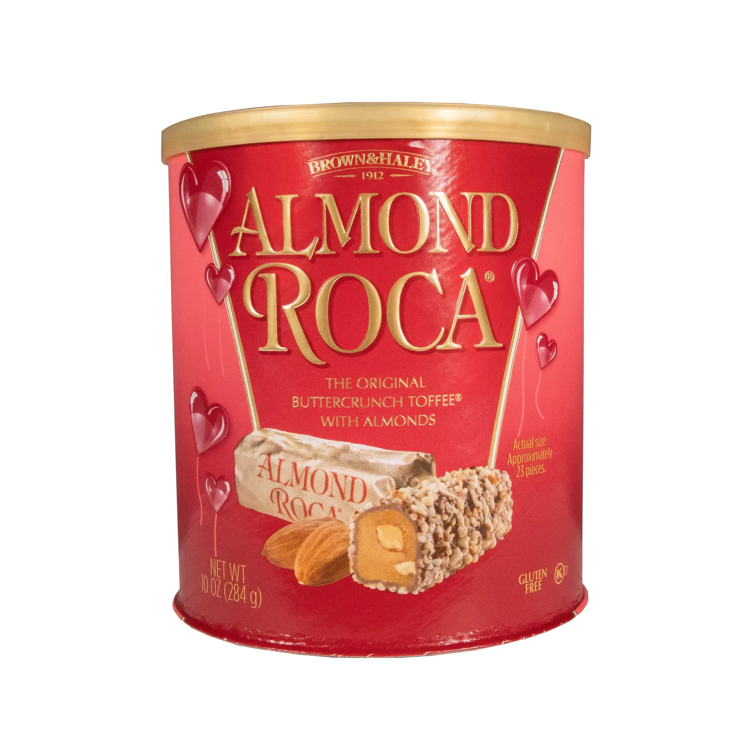 10 oz Almond ROCA Valentine's Day Canister