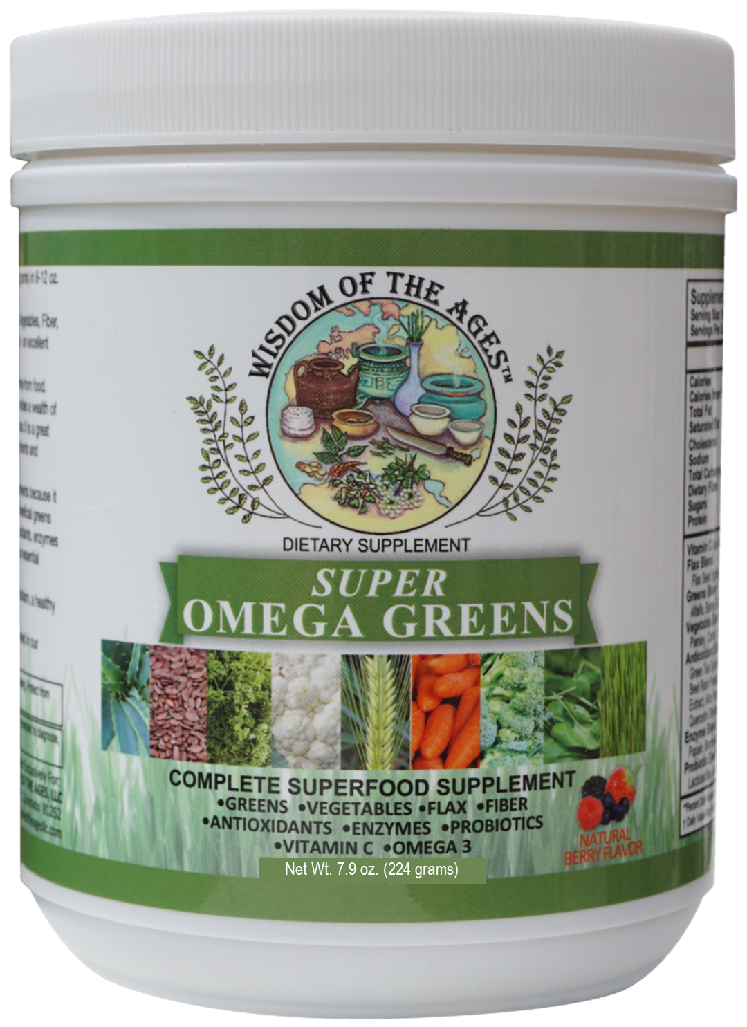 Super Omega Green Powder 7.9 oz