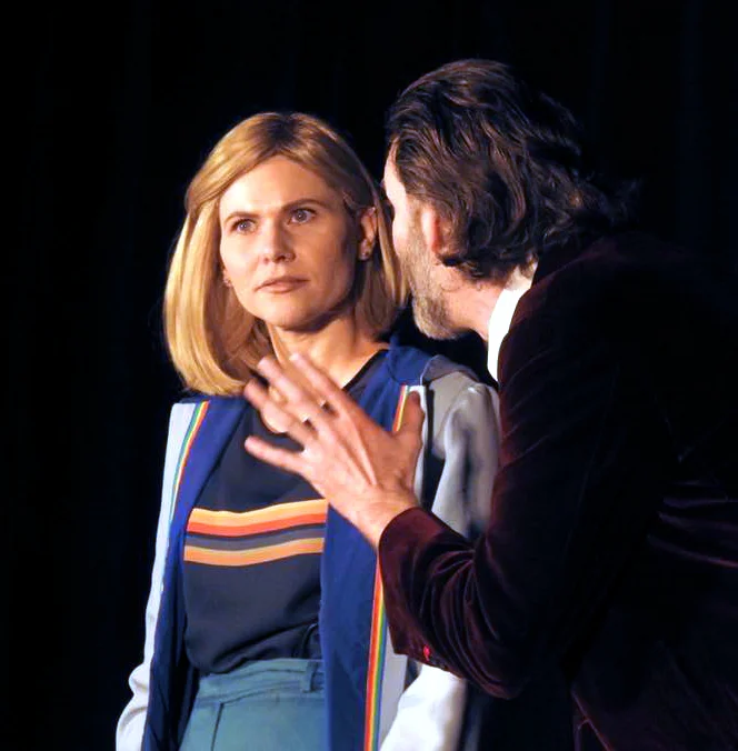 Athena Stamos (13th Doctor) with Kevin Kittridge (12h Doctor)
