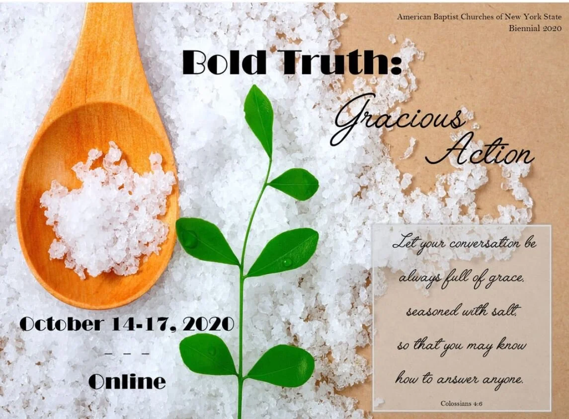 ABC New York Regional Biennial Meeting - Bold Truth, Gracious Action - OnLine