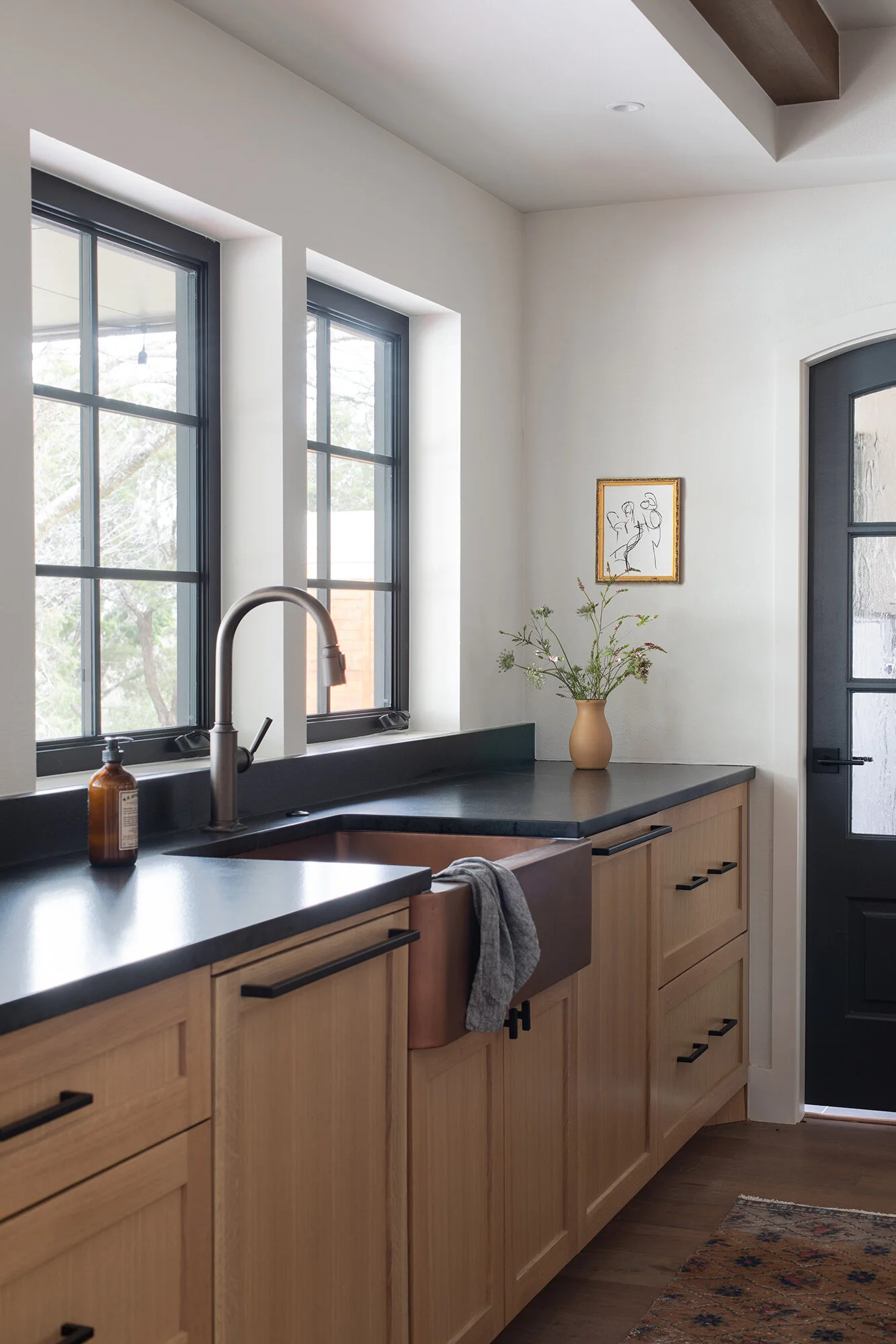 Kitchen from Overland Pass project designed by Sarah Stacey Interior Design, Austin Texas, photography by Avery Nicole Photography
