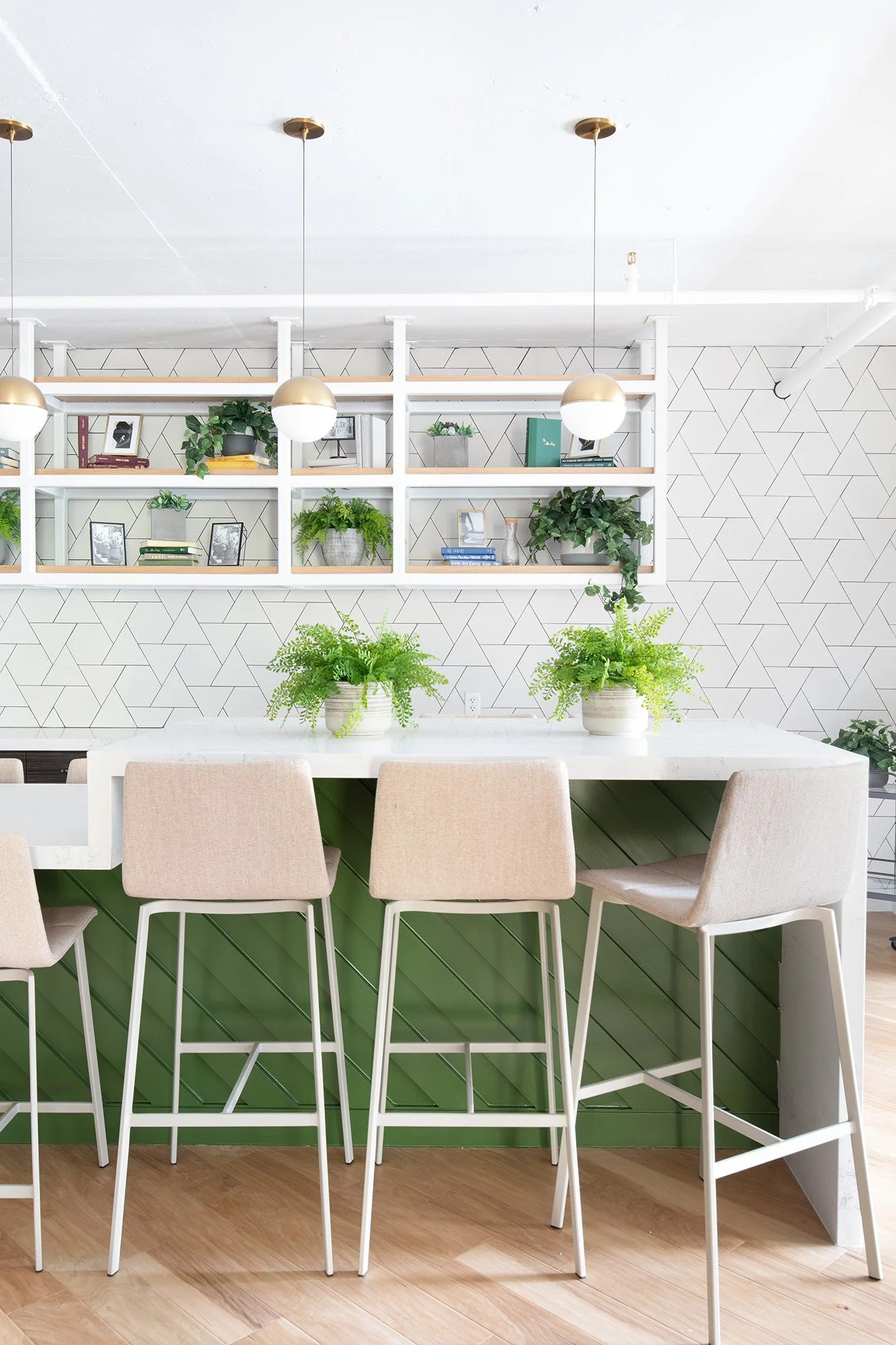 Kitchen from the Moontower Student Housing designed by Chelsea Kloss with LV Collective, University of Texas at Austin, Austin Texas