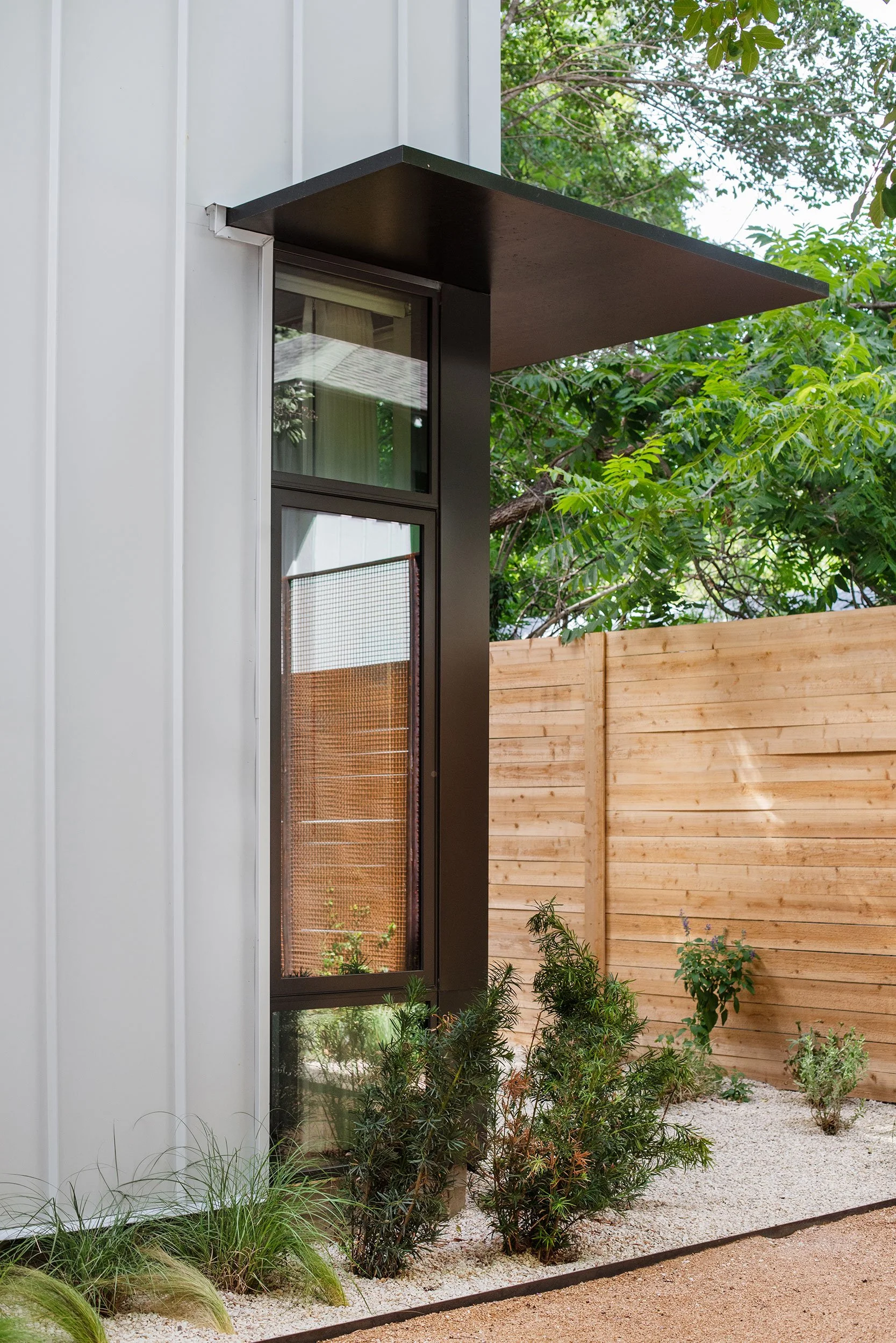 Back exterior from Stay Bungalow, Austin Texas, photography by Avery Nicole Photography