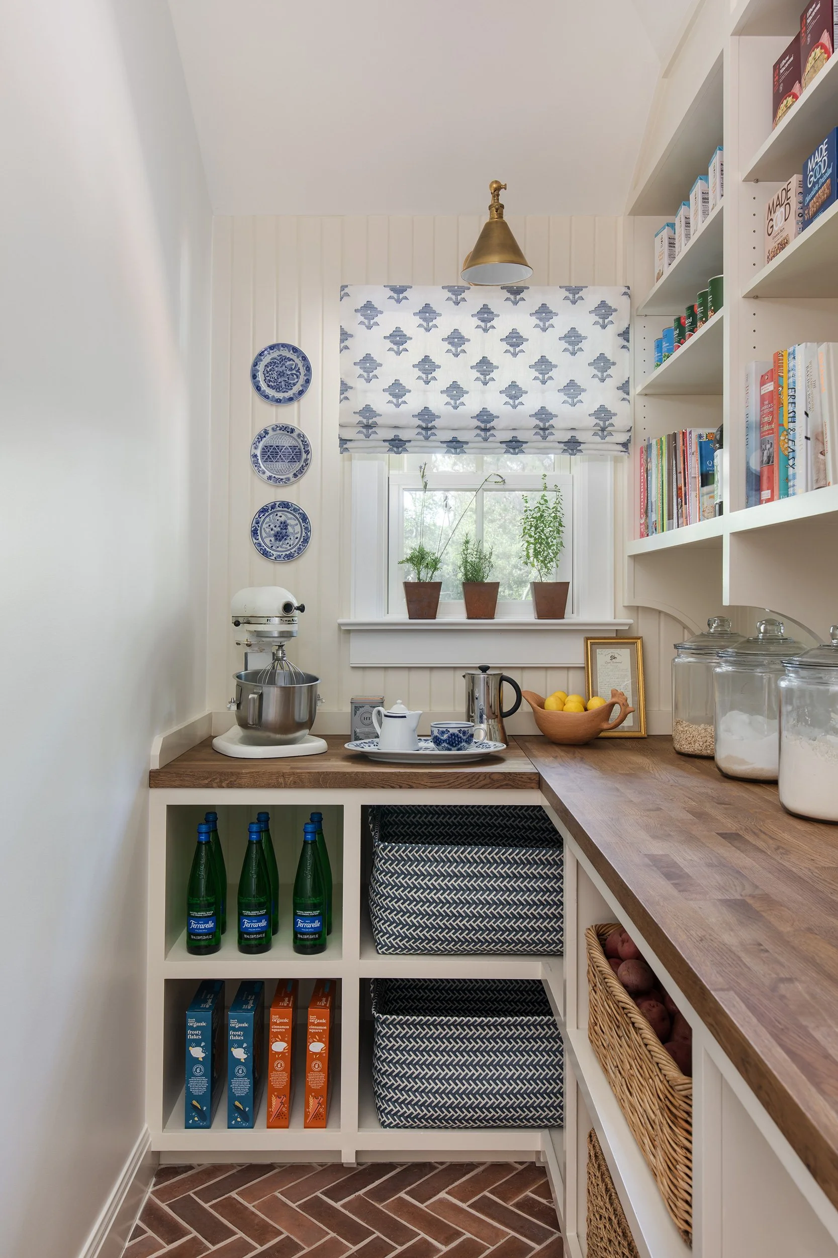 Travis Country Home pantry design by Heather Scott Home & Design, build by Drake Build and architecture by Architecture by George. Photography by Avery Nicole Photography and located in Austin, Texas
