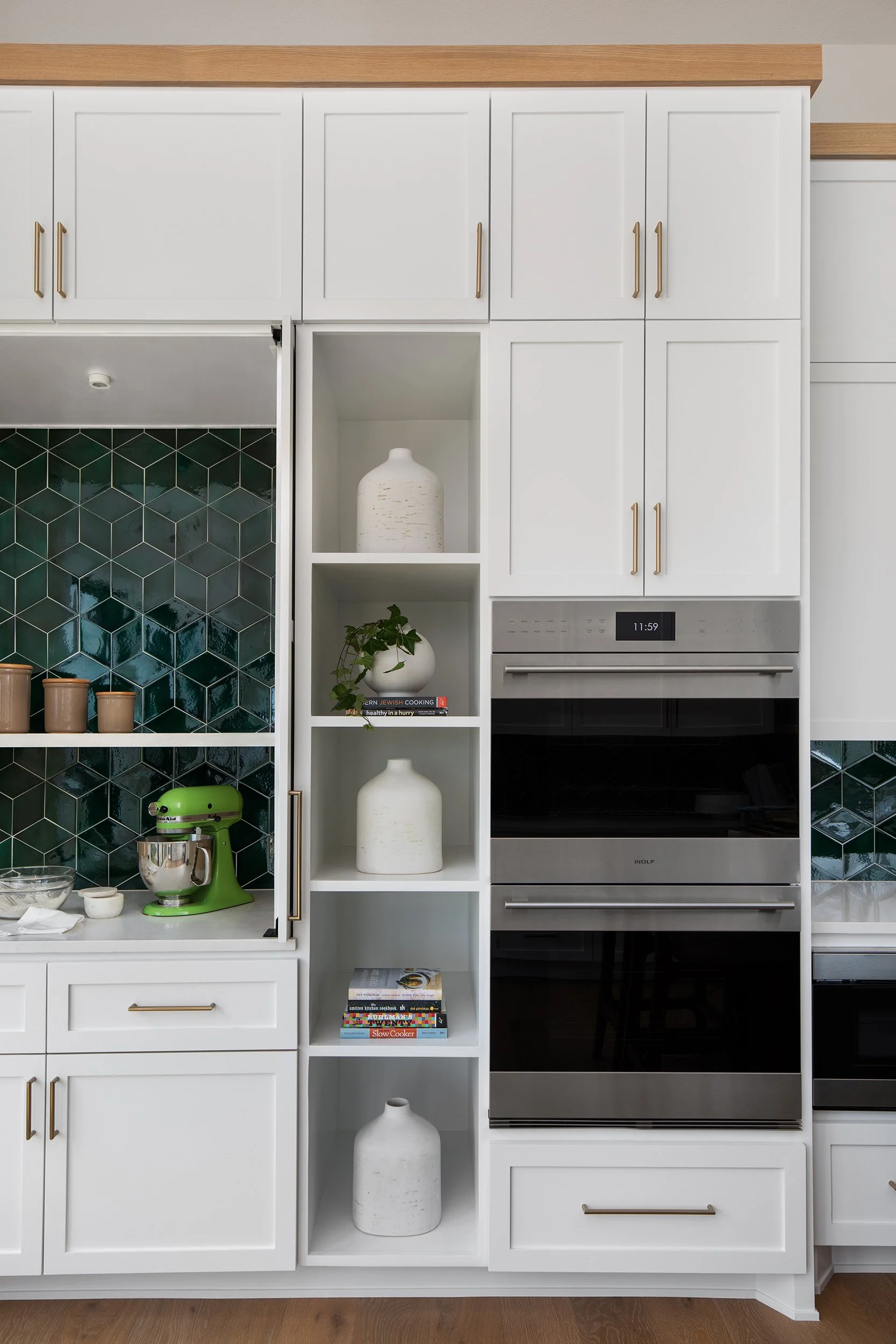 Valburn Remodel kitchen design by Urbane Design and construction by Q Construction Solutions. Photography by Avery Nicole Photography and located in Austin, Texas