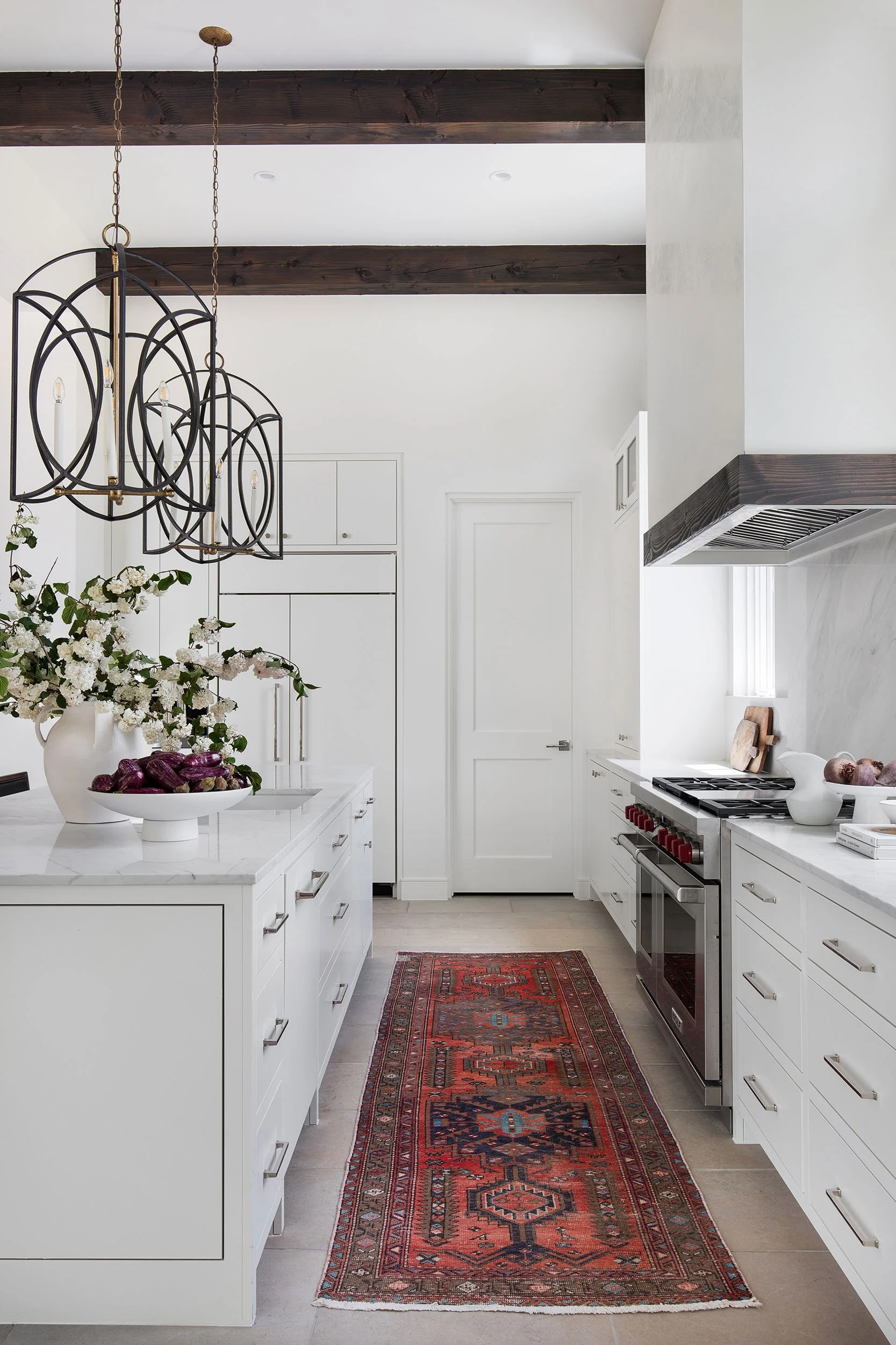 Kitchen from the Amarra Villas project, designed by Heather Scott Home & Design, Austin Texas, photography by Avery Nicole Photography