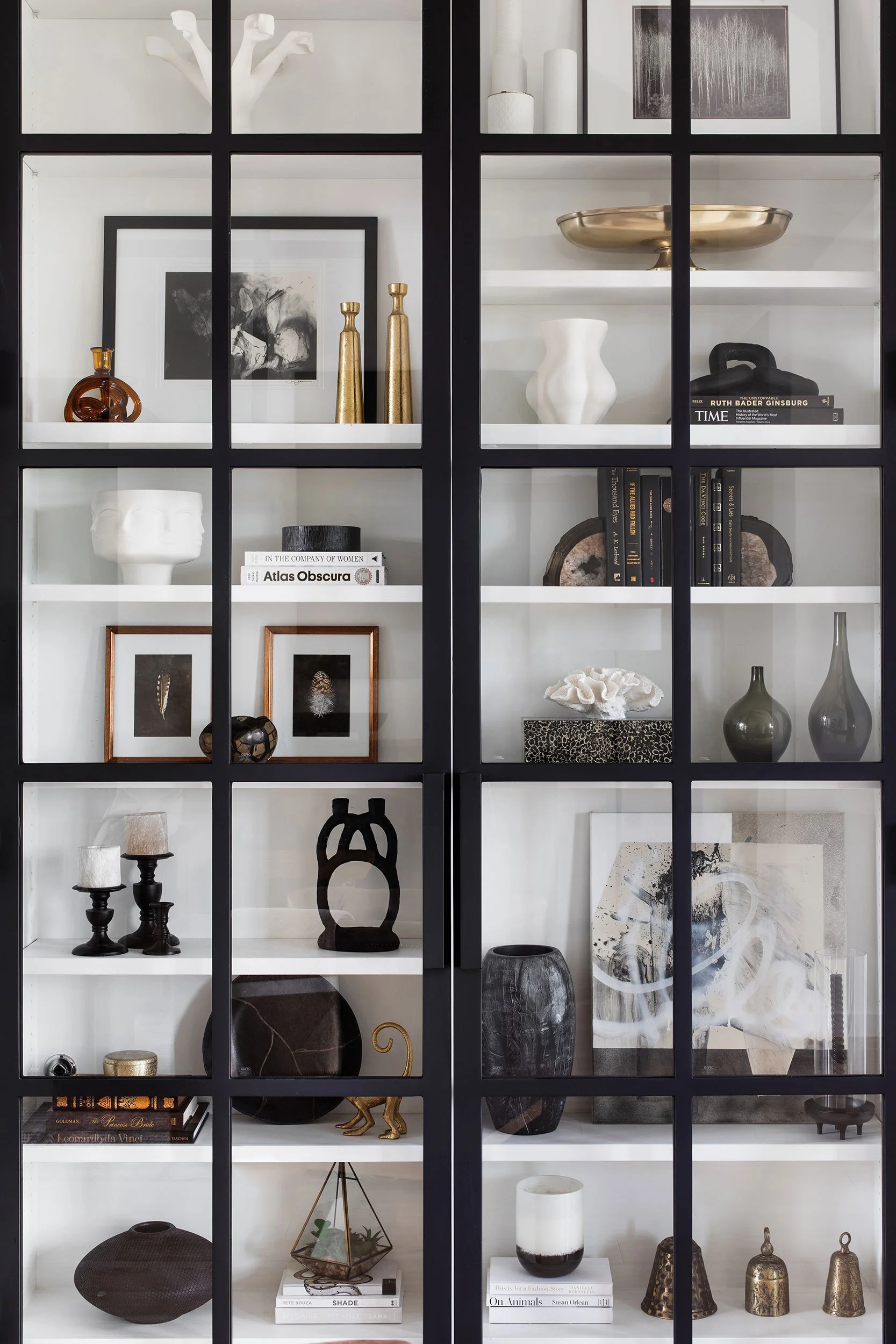 Living room vignette from the Barton Creek New Construction project, designed by Urbane Design, Austin Texas, photography by Avery Nicole Photography