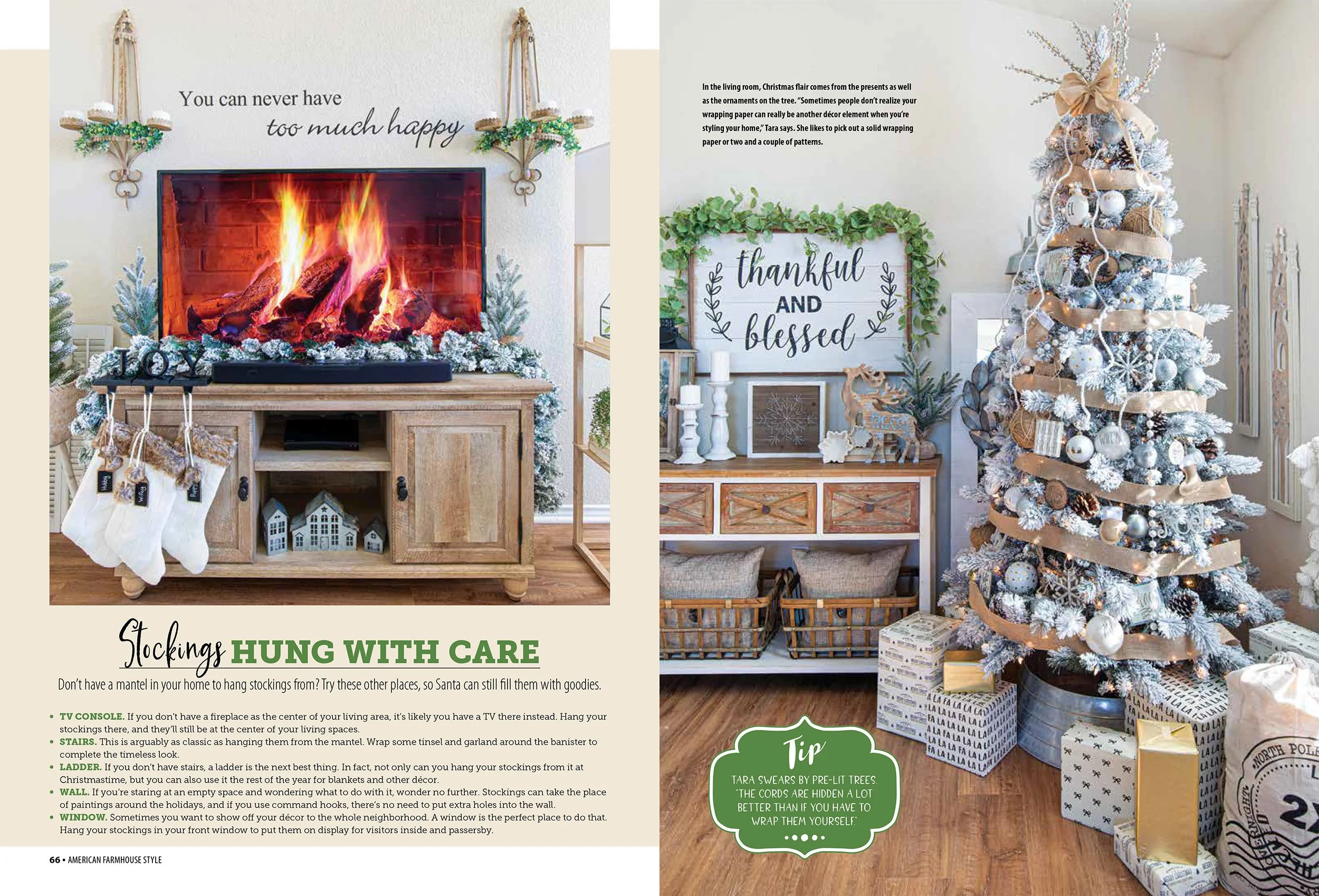 American Farmhouse Magazine tearsheet 2022 featuring Texas home, photography by Avery Nicole Photography