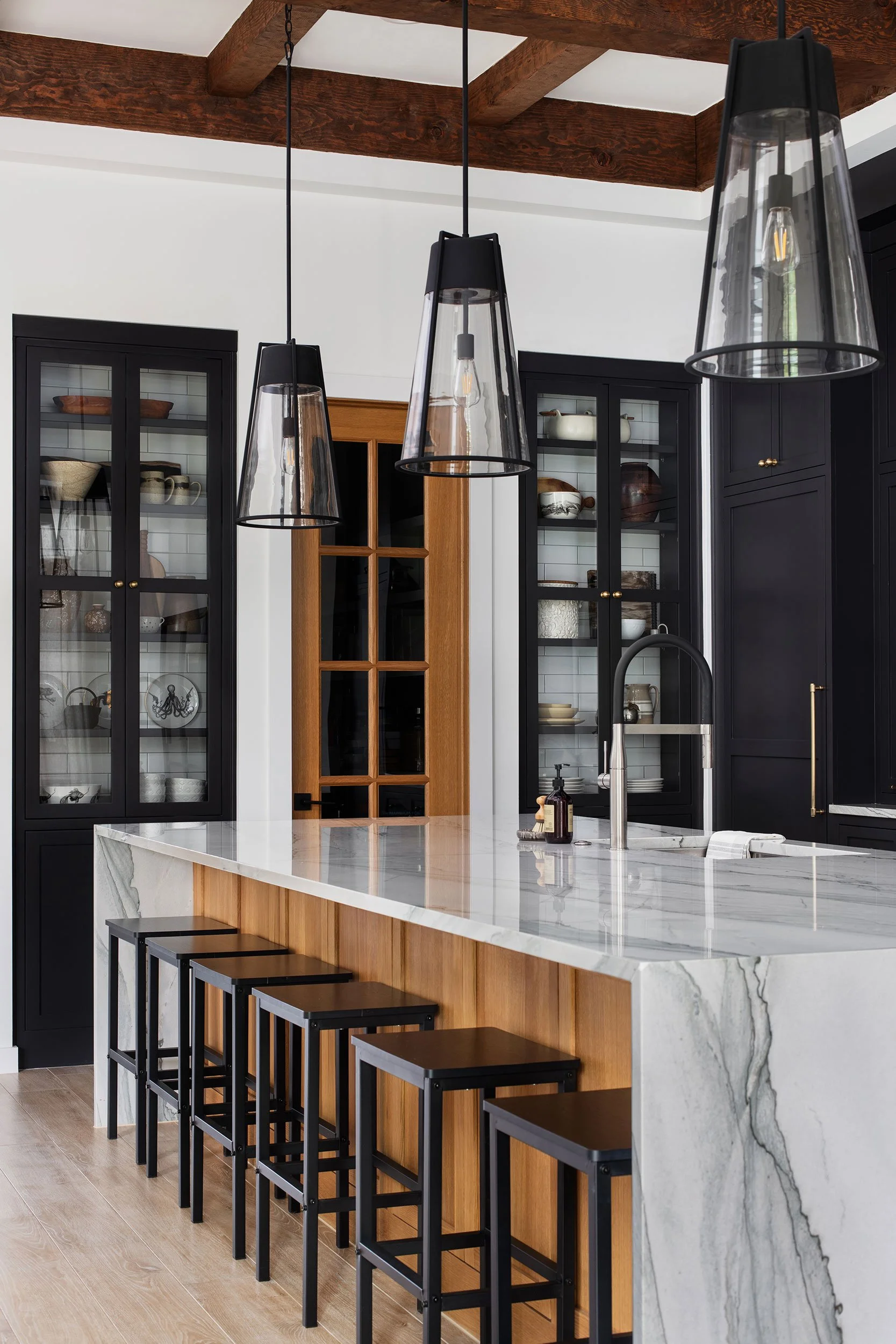 Kitchen from the Barton Creek New Construction project, designed by Urbane Design, Austin Texas, photography by Avery Nicole Photography