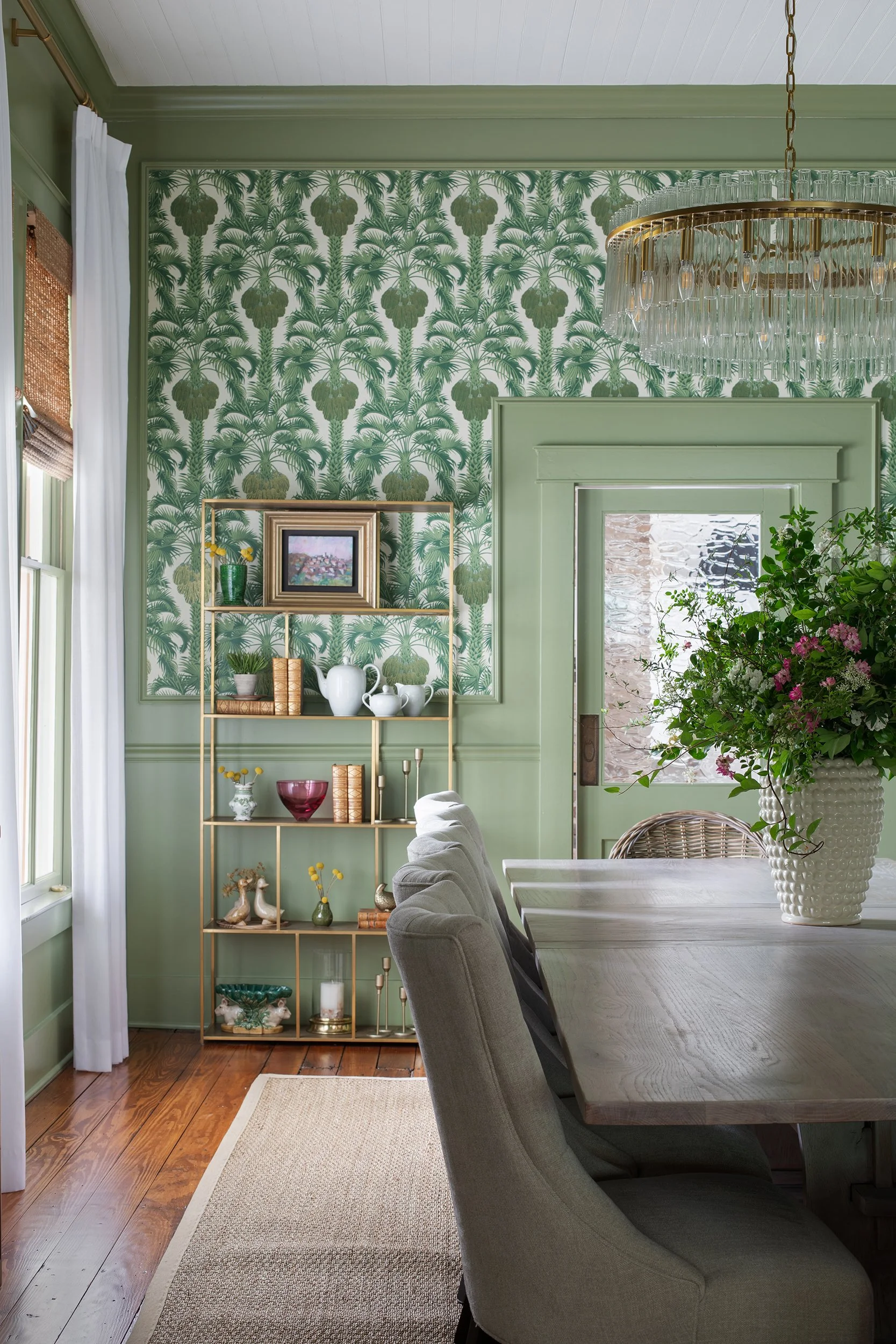Olive Home dining room design by Patrice Nichole Studio,  residential interior design photography by Avery Nicole Photography and located near Round Top in Smithville, Texas