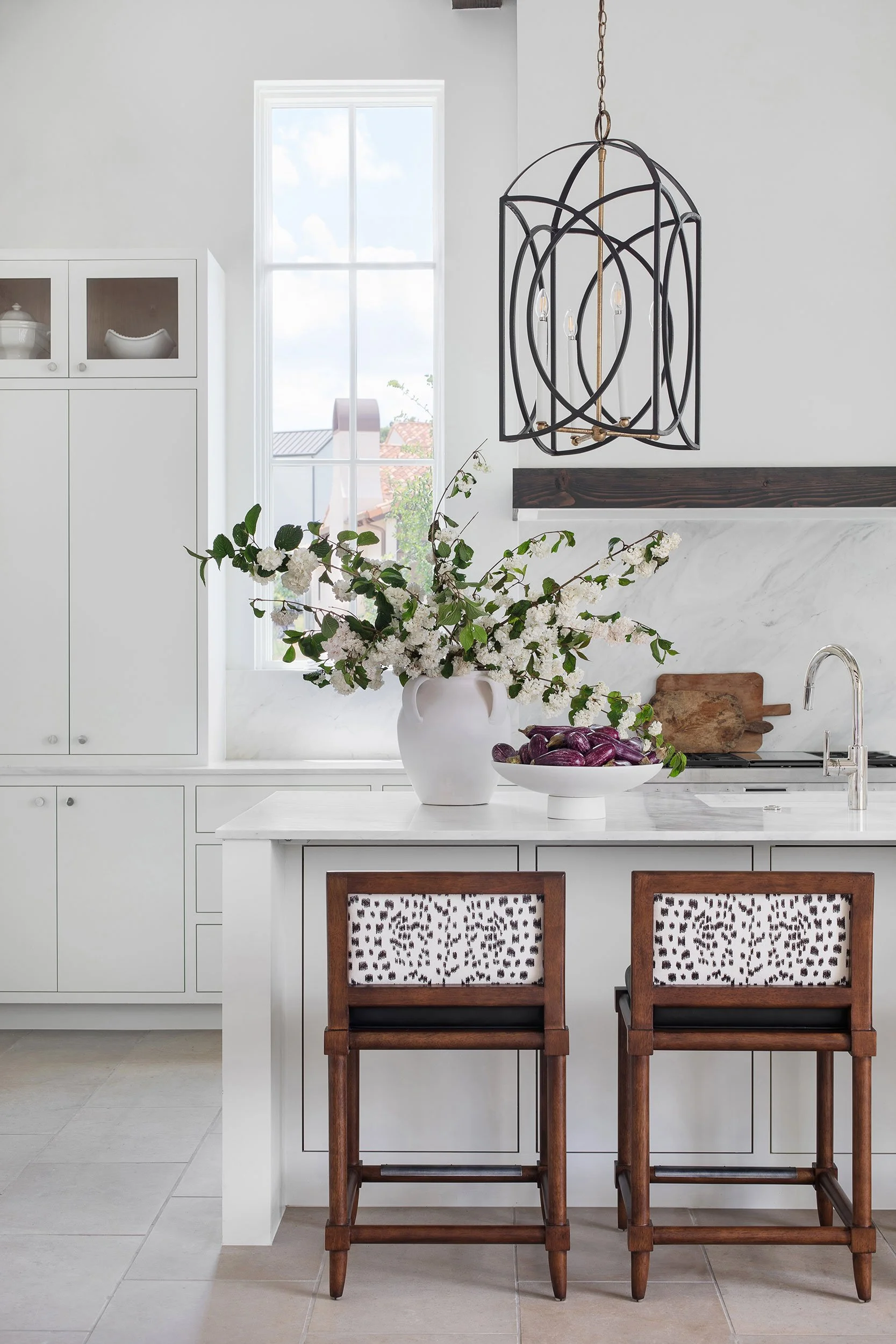 Kitchen vignette from the Amarra Villas project, designed by Heather Scott Home & Design, Austin Texas, photography by Avery Nicole Photography