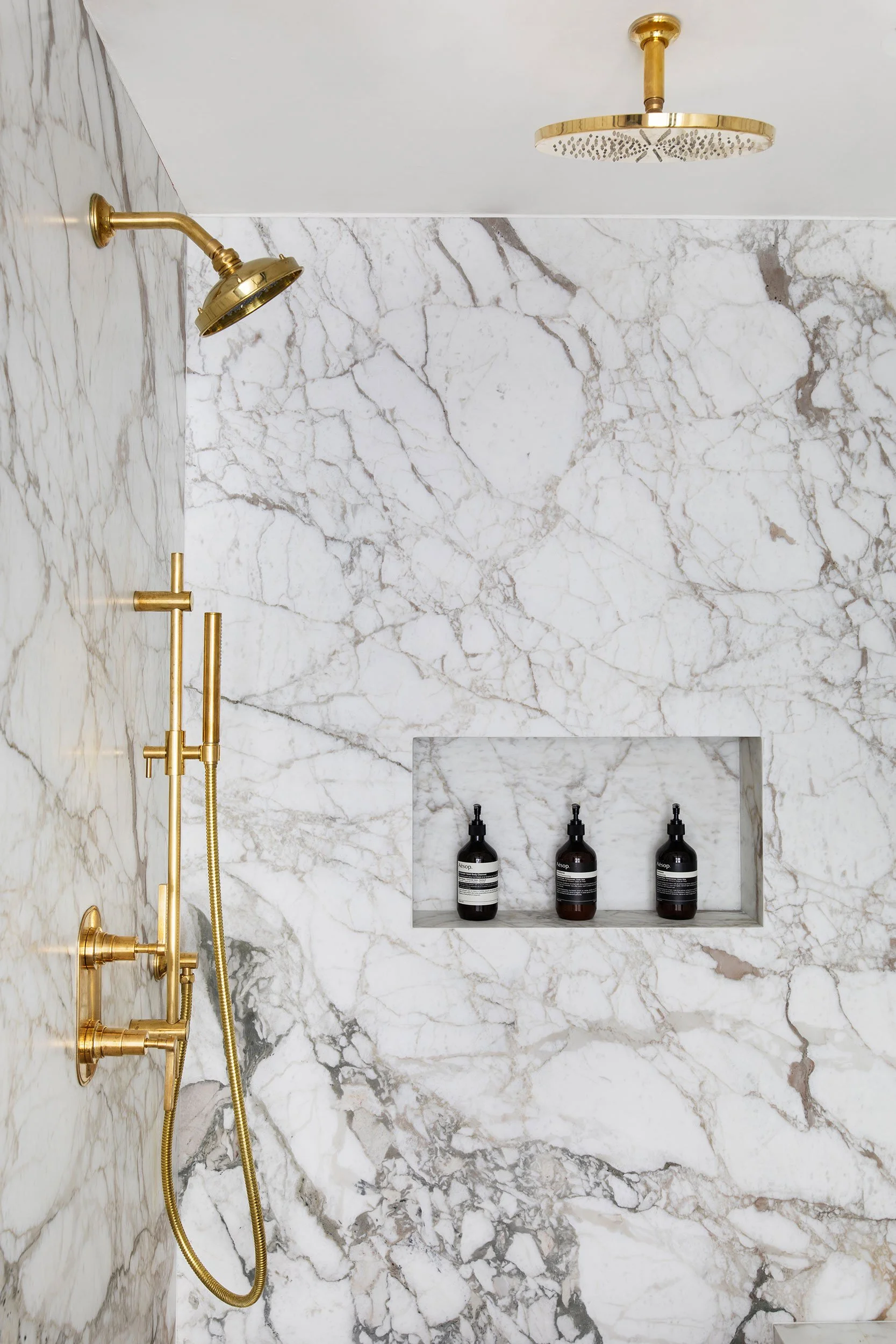 Primary bathroom vignette from Stay Bungalow, Austin Texas, photography by Avery Nicole Photography