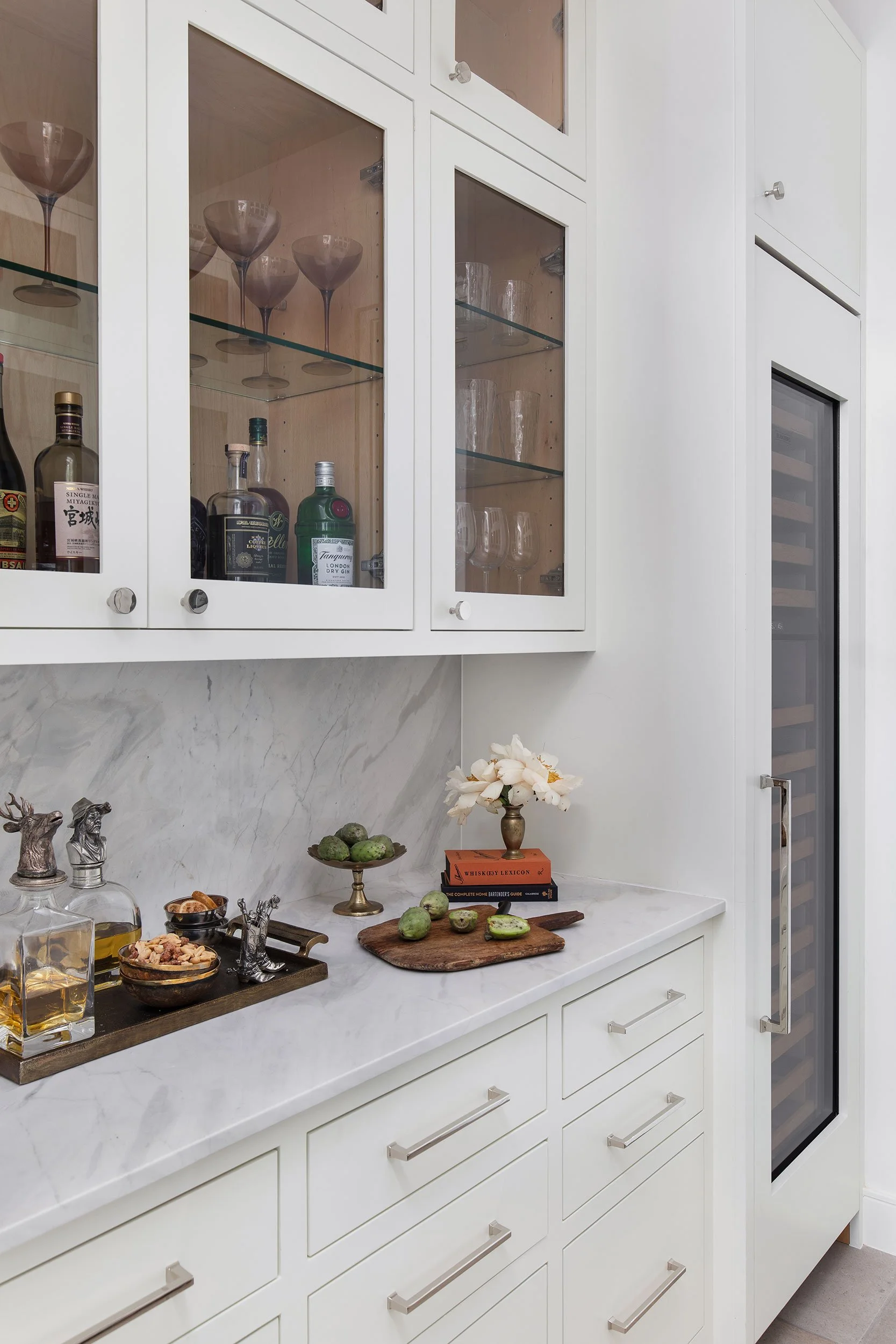 Bar from the Amarra Villas project, designed by Heather Scott Home & Design, Austin Texas, photography by Avery Nicole Photography