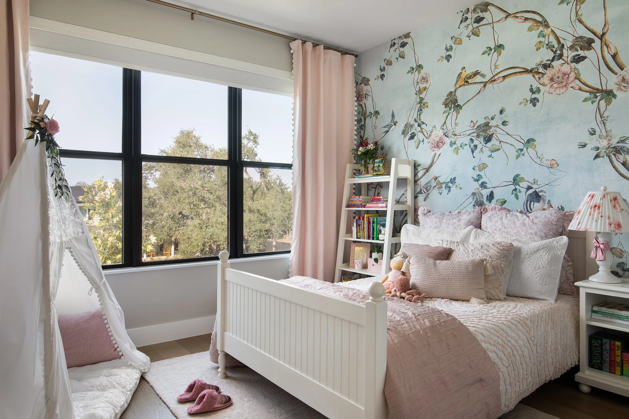 Bamford residence kids bedroom interior design by Spaces Designed, residential photography by Avery Nicole Photography and located in Austin, Texas