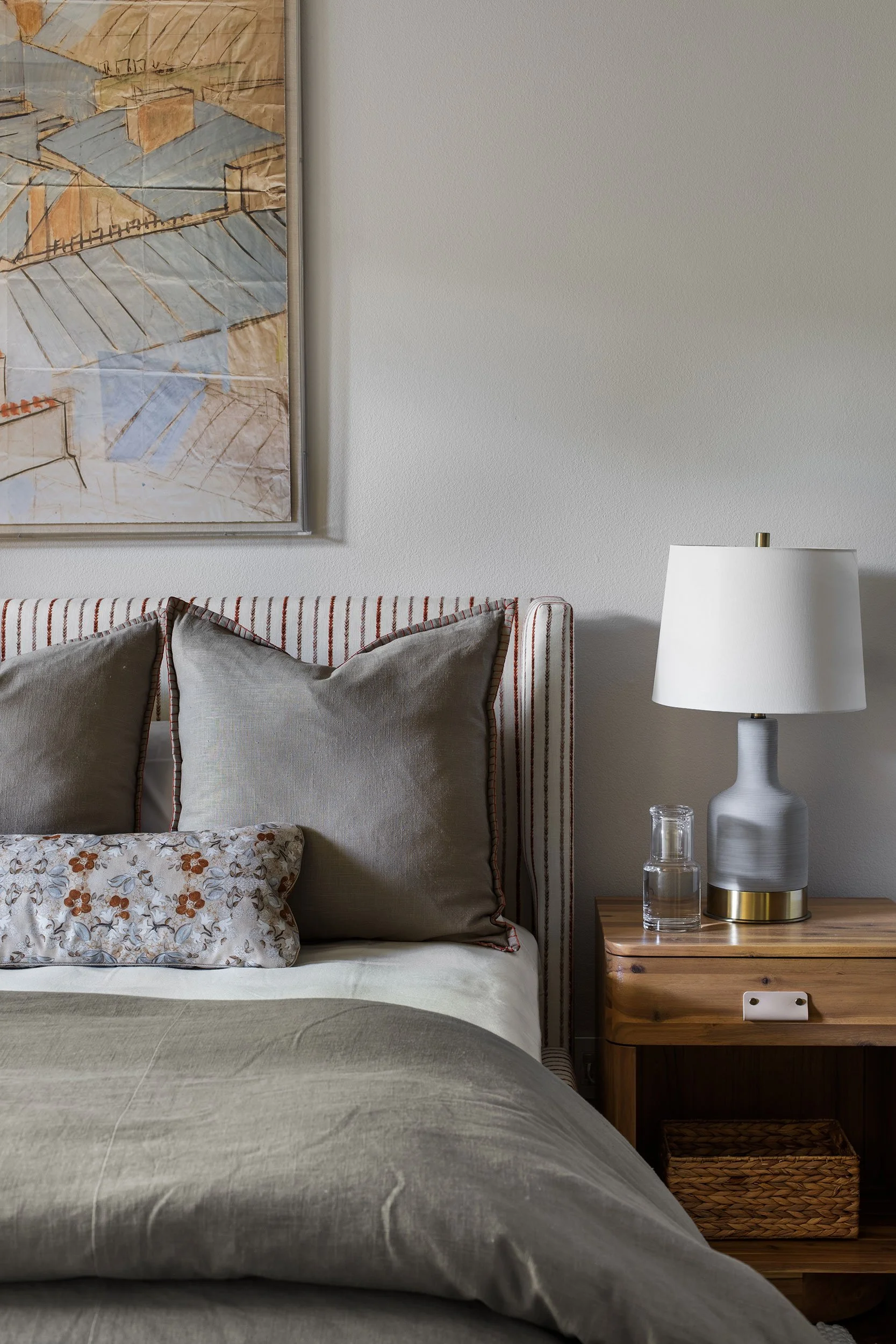 Secondary bedroom from the Bruton Springs project, designed by HouseMill Design, Austin Texas, photography by Avery Nicole Photography