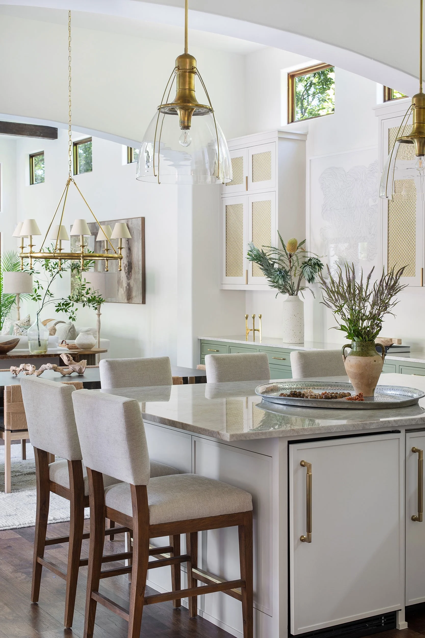Kitchen vignette from the Bruton Springs project, designed by HouseMill Design, Austin Texas, photography by Avery Nicole Photography