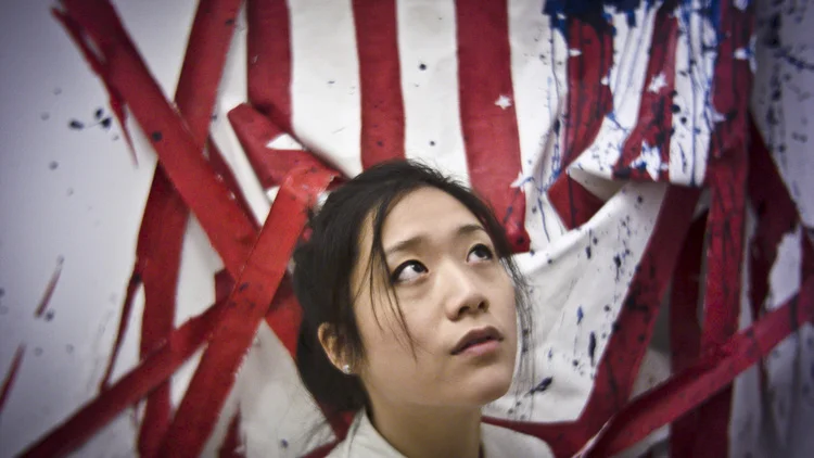 Self-Deportation Eugene Sun Park An Asian American woman crosses over into a surreal world after a series of strange encounters on the subway. Caught in an endless loop of subway cars and mysterious hallways, she becomes lost in the fantastical landscape of "Real America" -- dreamlike environments populated by various American archetypes. An official selection of the DC Asian Pacific American Film Festival, Speechless Film Festival, and the Ithaca Pan Asian Film Festival.
