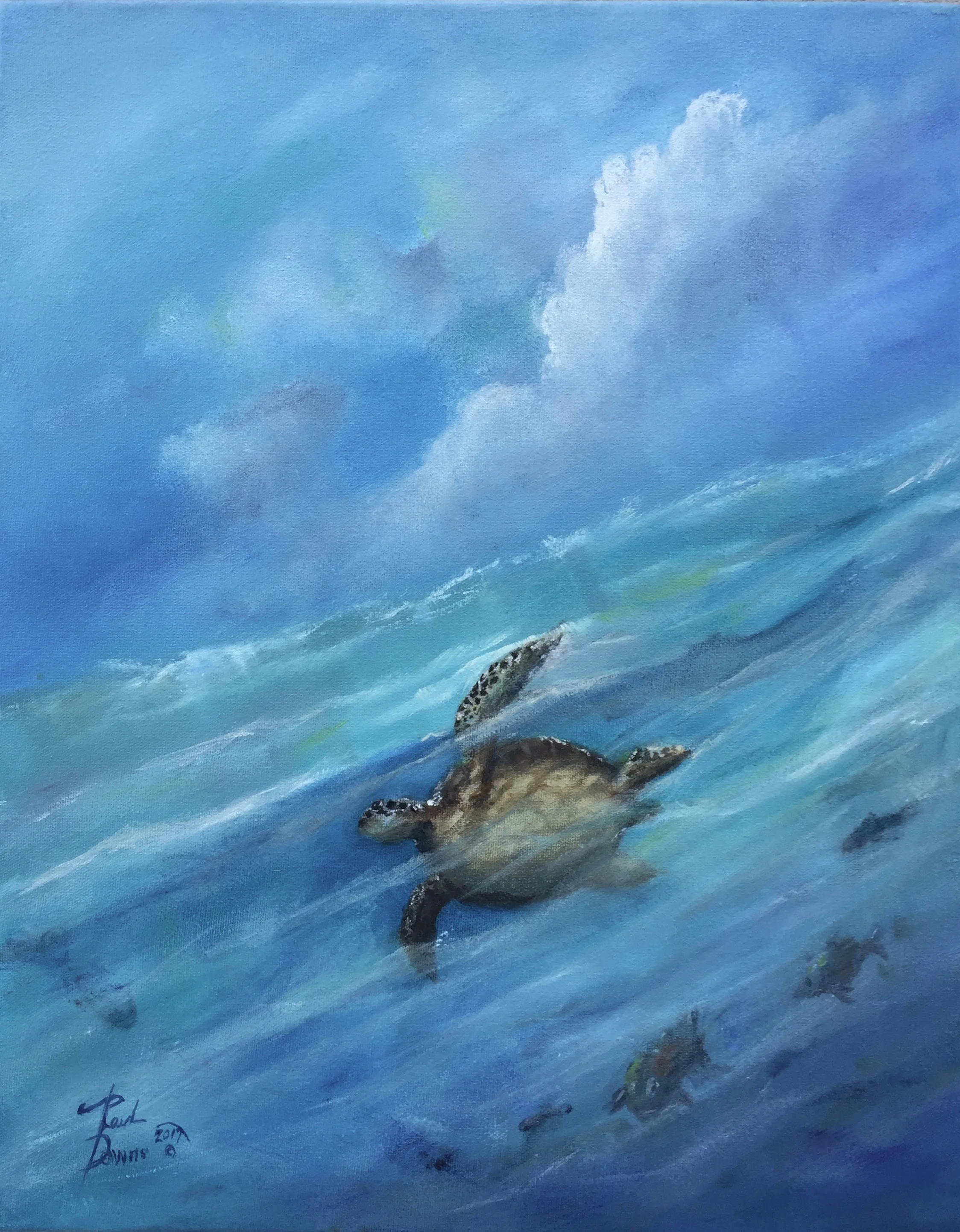 At Sea
