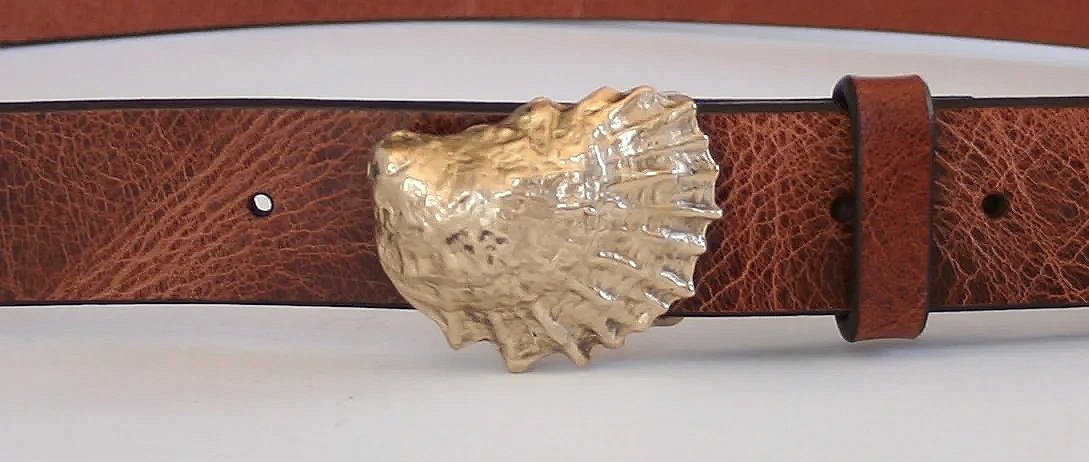 Aquinnah Tomahawk Oyster, Martha's Vineyard Buckle - $72.00.