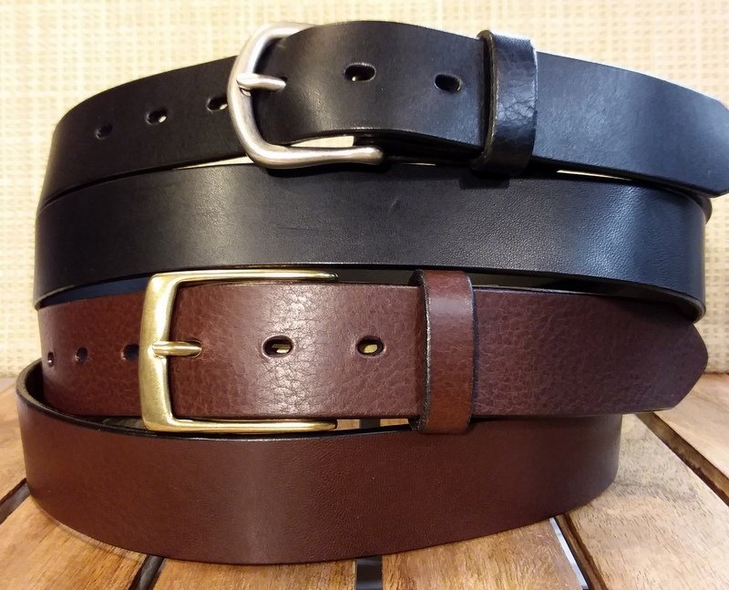 Cape Cod Handmade Soft Leather Belt Straps $80